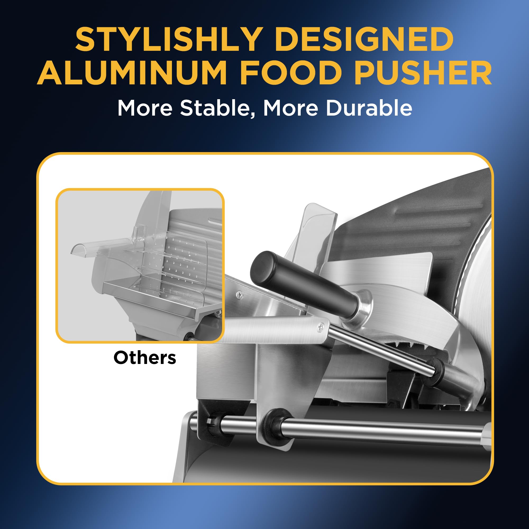 Electric Deli Food Slicer - 8.7