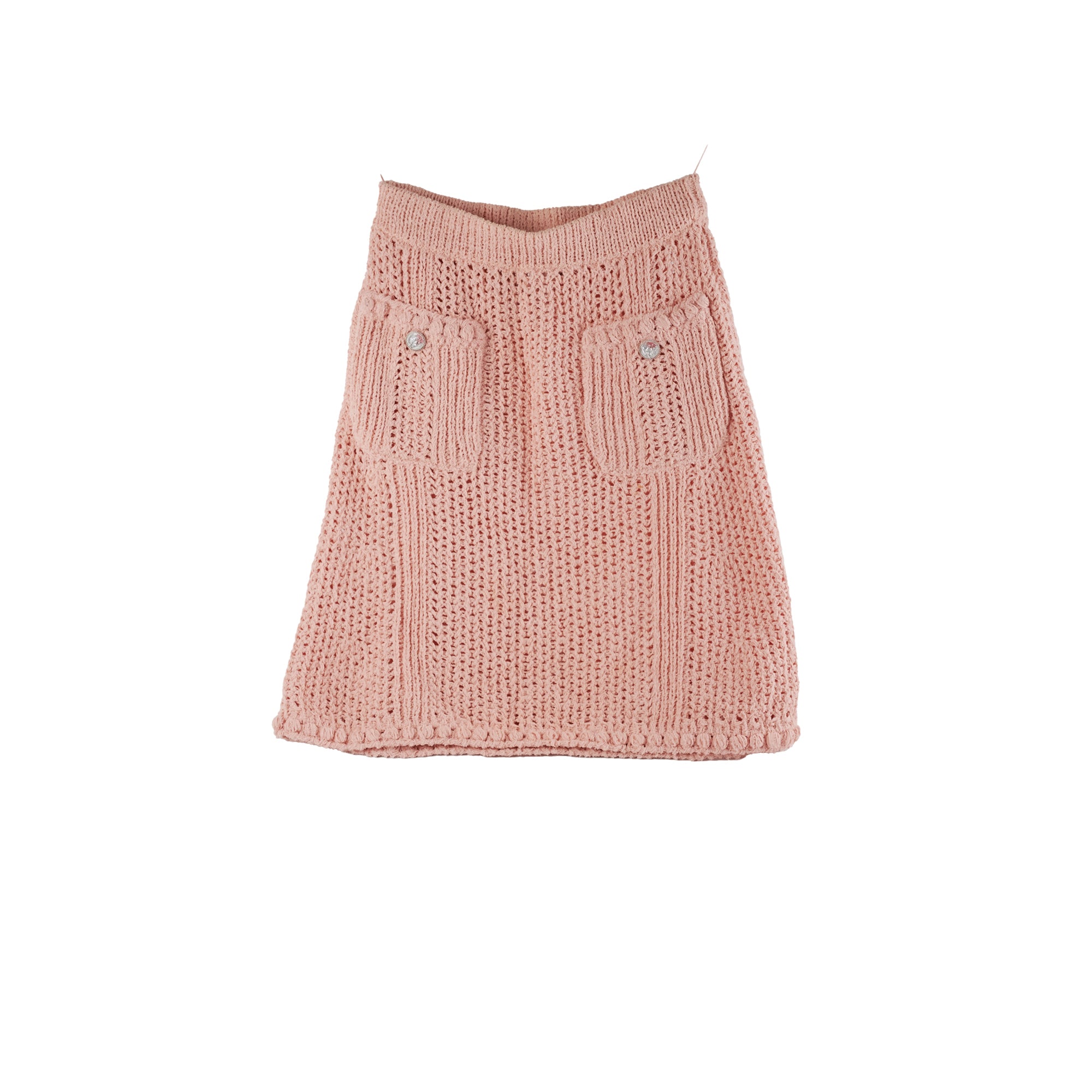 Chanel Pink Pleated Midi Skirt Size 34 US - Women's Luxury Fashion for Parties & Special Occasions