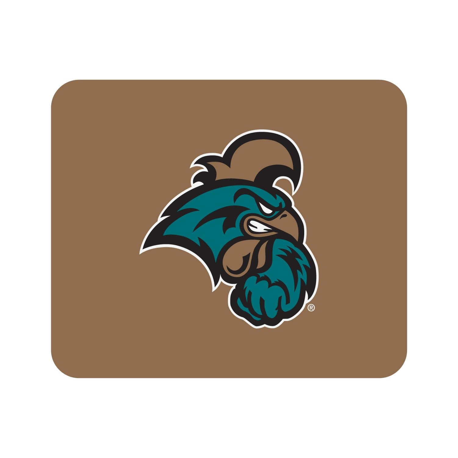 Premium Gaming Mouse Pad with Non-Slip Rubber Base - Coastal Carolina University Themed Floral Pink Design - Perfect for Office, Gaming & Home Computer Setup