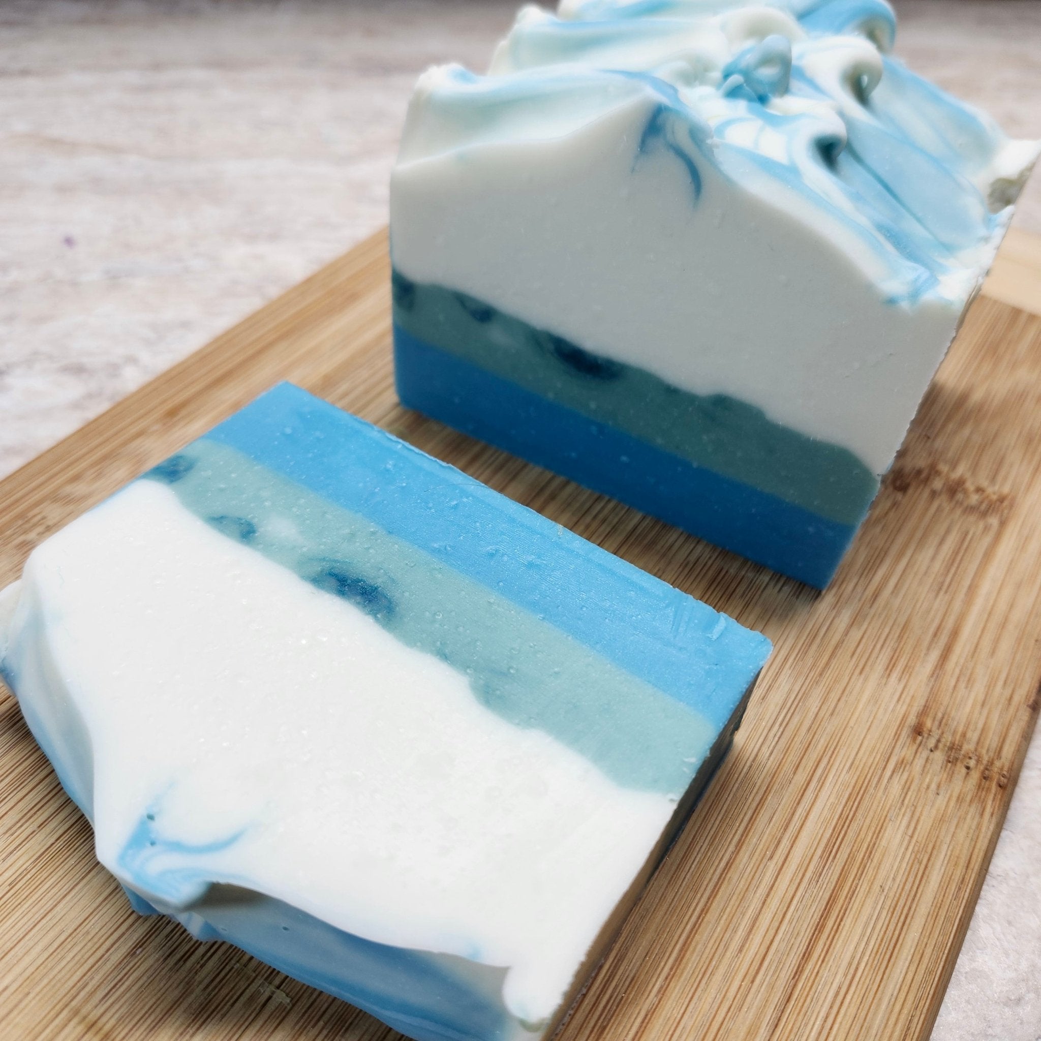 Natural Handmade Soap by Ice Mountain - Organic, Vegan & Cruelty-Free Bar Soap for Sensitive Skin - Perfect for Daily Cleansing, Gift Sets & Spa Relaxation
