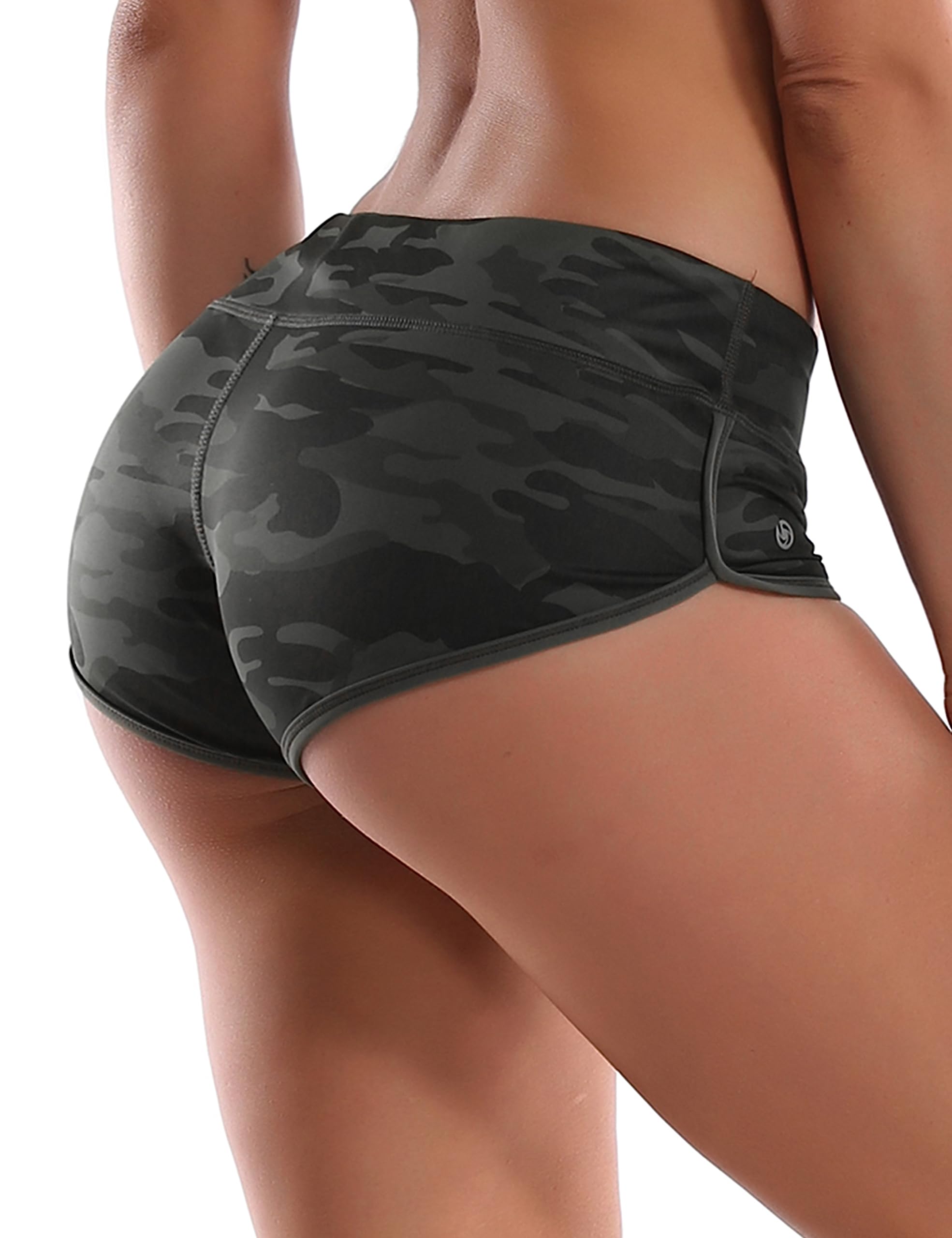 BUBBLELIME Women's Sexy Booty Yoga Shorts XS-XXL - High Waisted Tummy Control Workout Shorts for Running, Fitness & Yoga - Moisture Wicking & UPF 30+ Sun Protection - Perfect for Gym, Home Workouts & Summer Activities