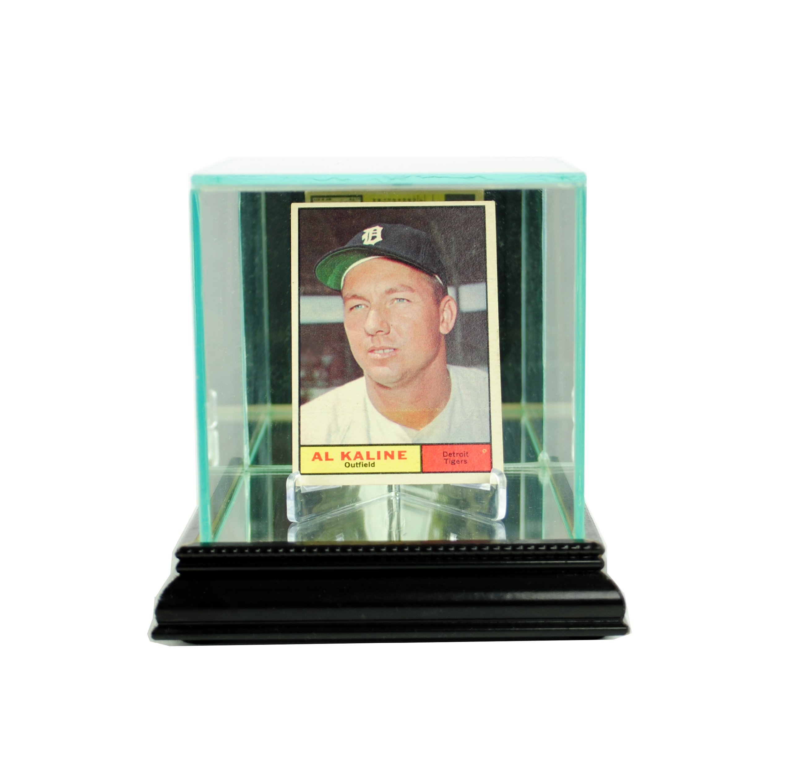 MLB Single Card Glass Display Case - Premium Baseball Card Protector for Collectors - Perfect for Showcasing, Trading, and Preserving Valuable Cards