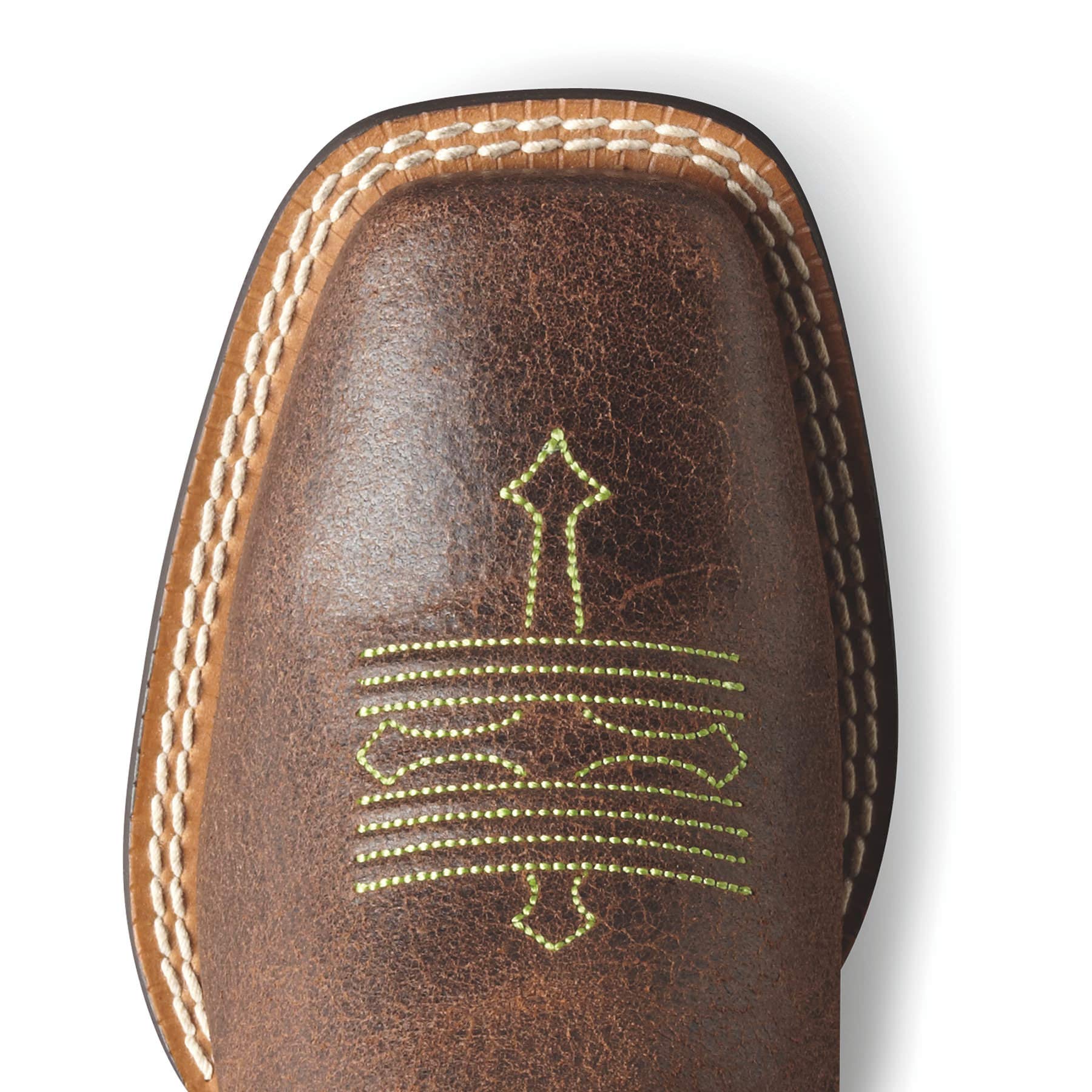 ARIAT Kids' Tombstone Western Boots - Durable Leather Cowboy Boots for Boys & Girls - Perfect for Rodeo, Horse Riding & Western Fashion