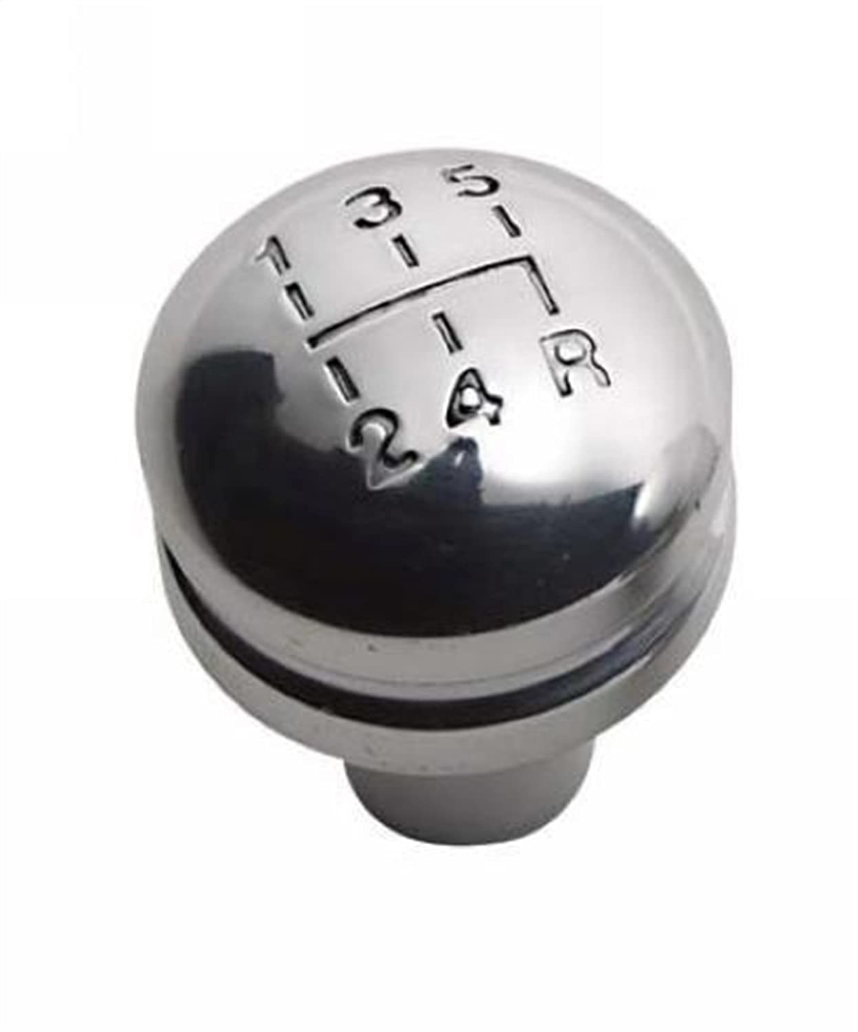 Polished Billet Aluminum Shift Knob for 1987-1995 Jeep Wrangler YJ | 5-Speed Manual Transmission | RAMPAGE PRODUCTS 46006 | Perfect for Off-Roading & Daily Driving