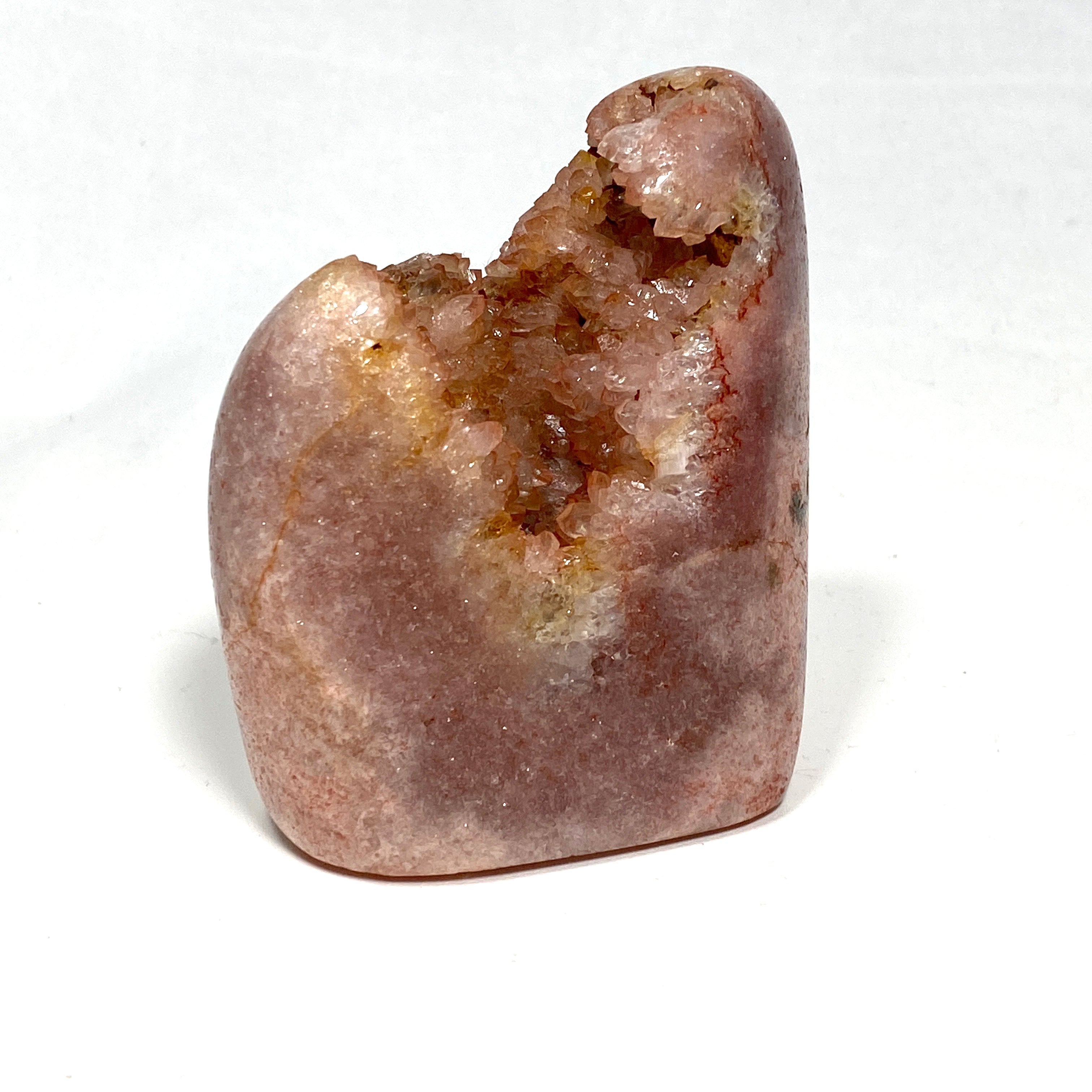 Natural Pink Amethyst Freeform Stone - Healing Crystal for Meditation, Yoga & Home Decor - PAF 05