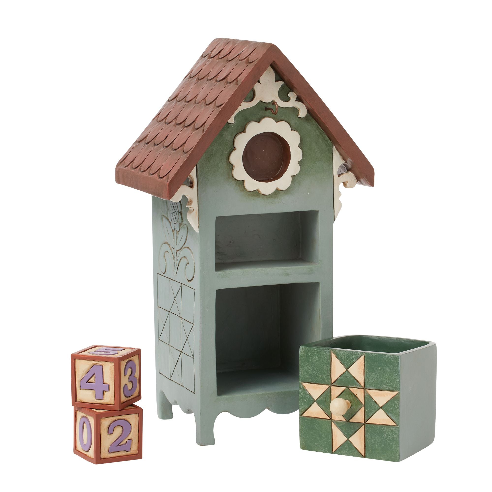 Birdhouse Perpetual Calendar - Wooden Wall Calendar for Home & Office Decor | Perfect for Gifts, Kitchen, Living Room & Workspace Organization