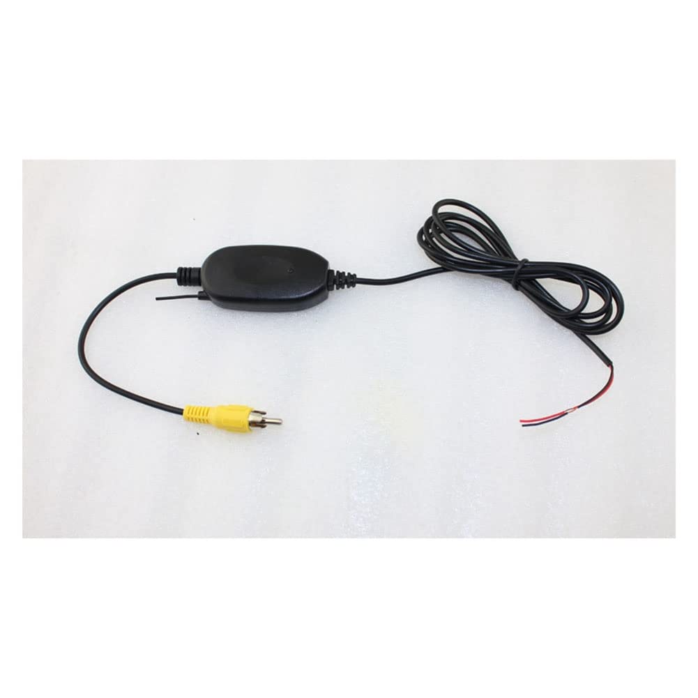 2.4GHz Wireless Video Transmitter and Receiver Kit - HD Transmission for Car DVD Monitors & Backup Cameras | Perfect for Rear View Safety, Parking Assistance, and Vehicle Security Systems