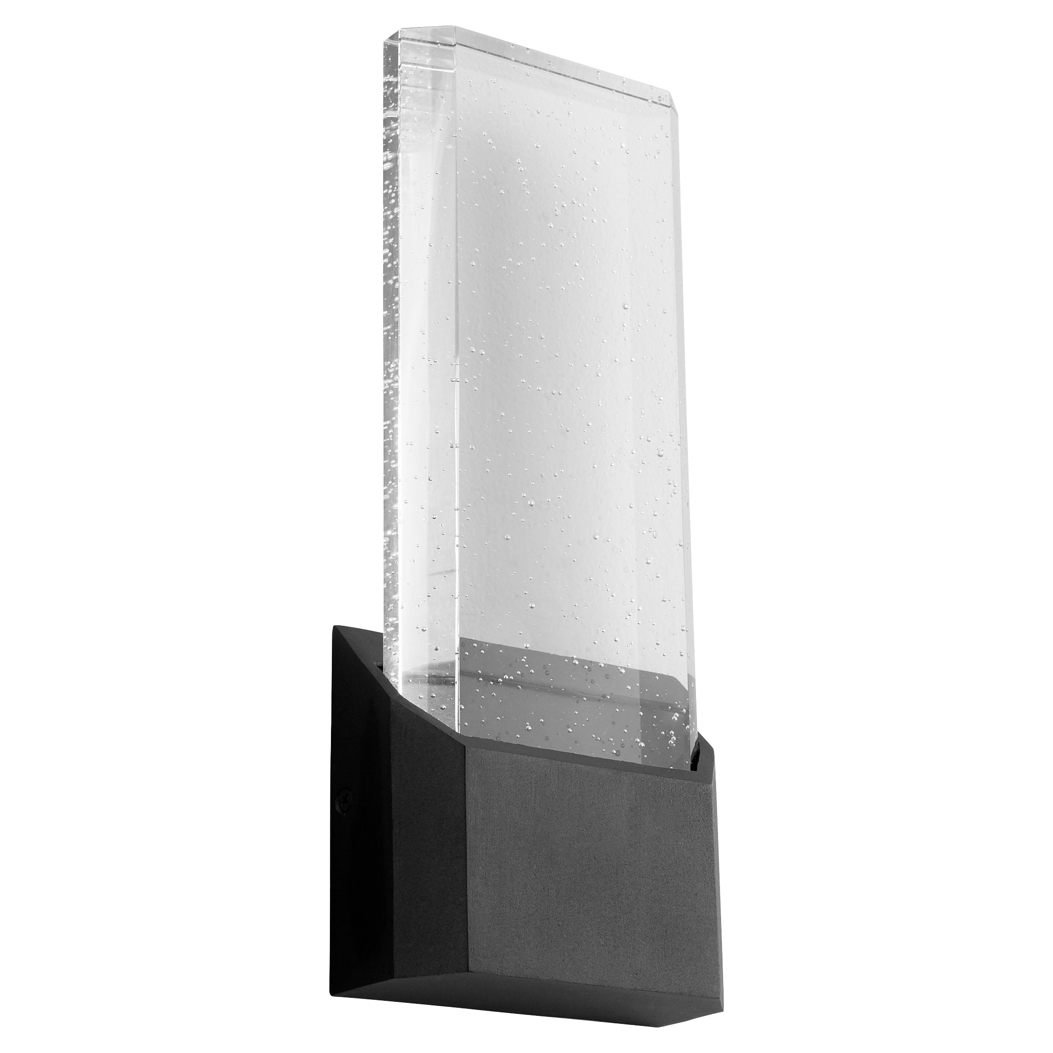 Oxygen Esprit 3 755 15 Outdoor Wall Sconce Light - Black Waterproof Exterior Lighting for Patio, Garden & Porch