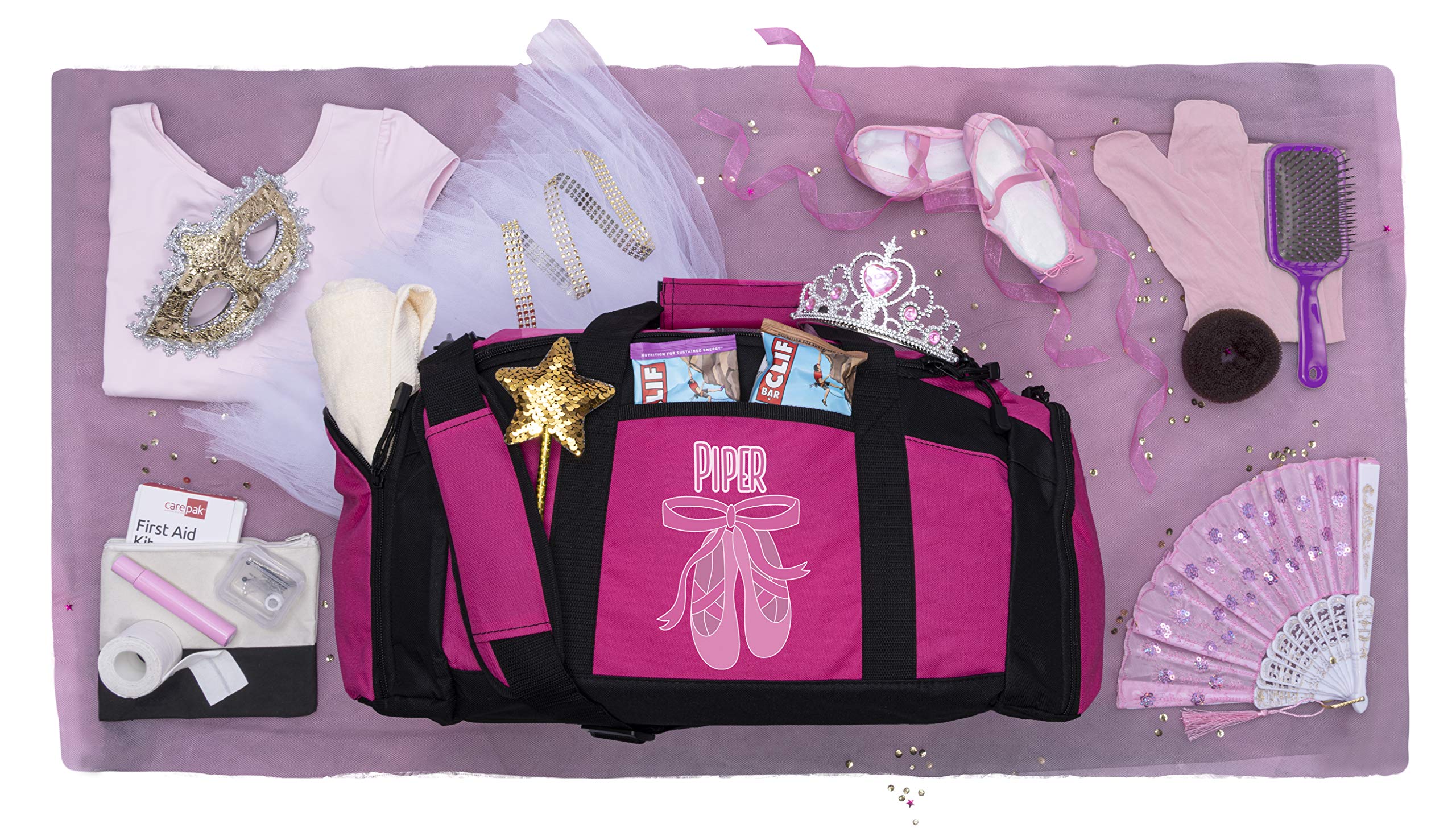 Personalized Dance Duffle Bag - Custom Monogrammed Gym Bag for Ballet, Jazz & Hip Hop Dancers | Perfect for Dance Classes, Competitions & Travel