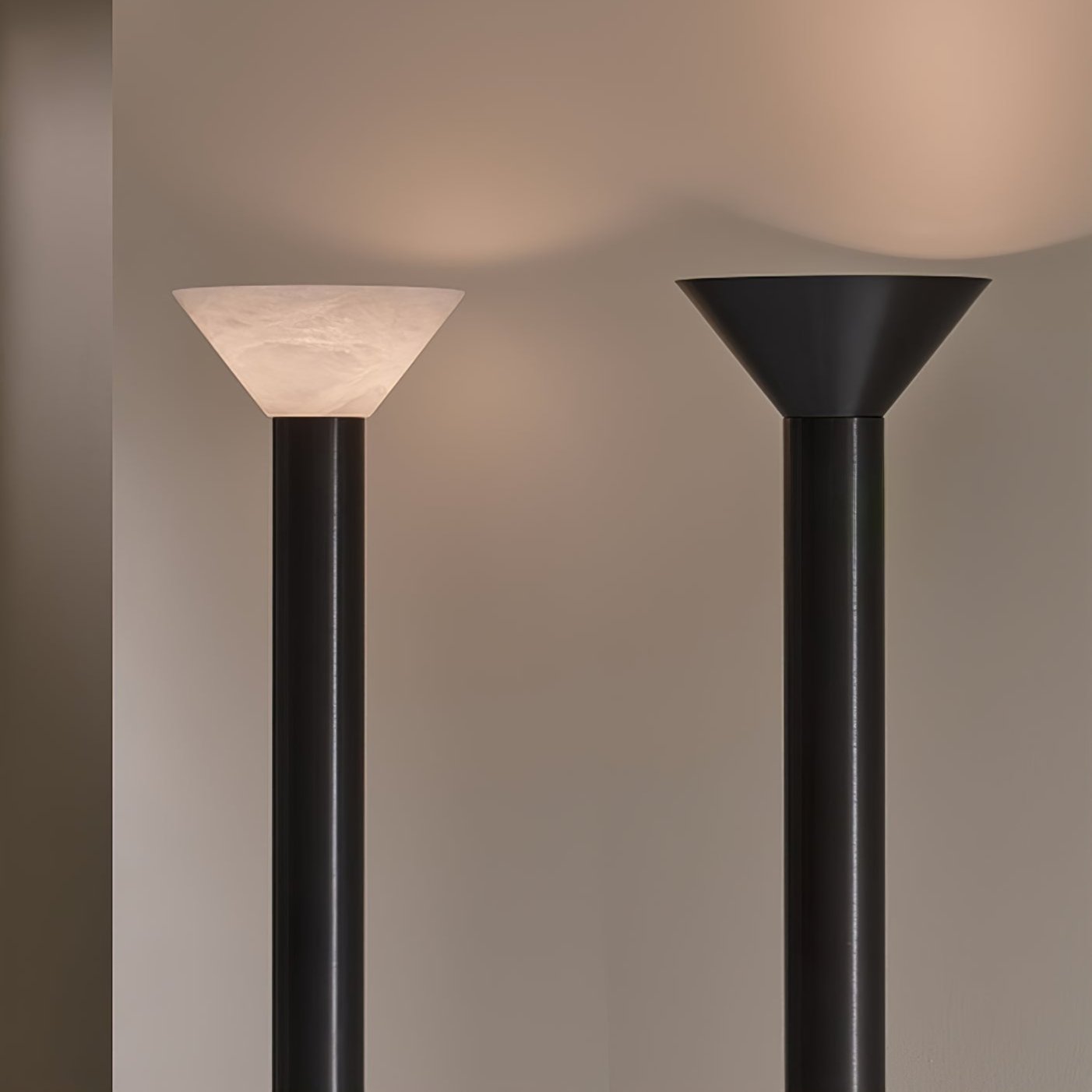 Elena Modern Torchiere Floor Lamp - 60
