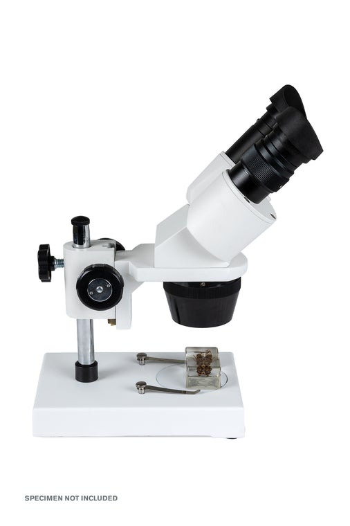 Celestron S10 30N Stereo Microscope 44138 - High Power 20x & 30x Magnification for Coin Collecting, Jewelry Inspection & Science Labs | Professional Binocular Microscope with LED Illumination