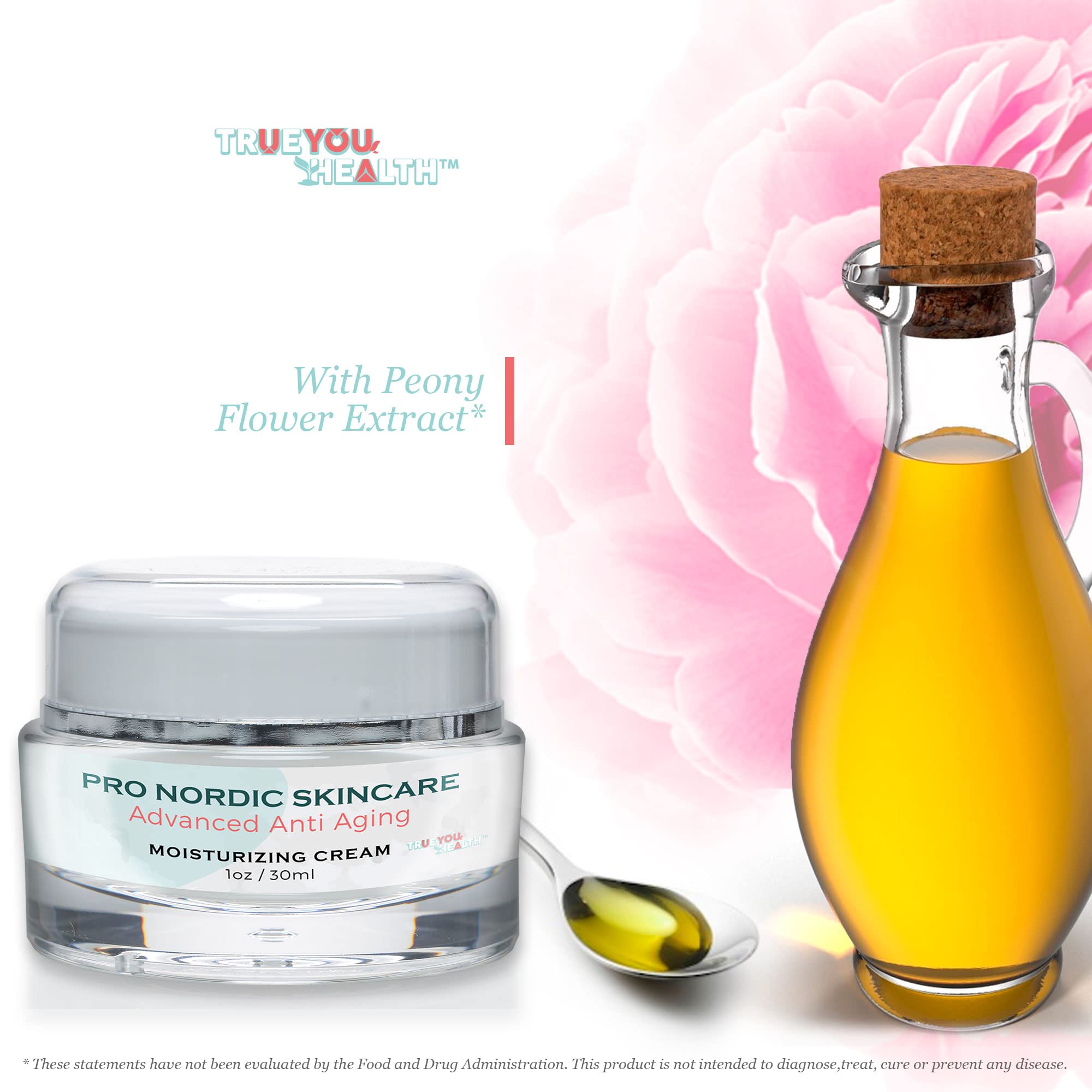 Premium Nordic Skincare Anti-Aging Moisturizer Cream with Vitamin C & A - Day & Night Wrinkle Repair Formula - Reduces Fine Lines & Boosts Collagen - Hydrating Face Cream for Mature Skin - Perfect for Daily Skincare Routine & Nighttime Rejuvenation