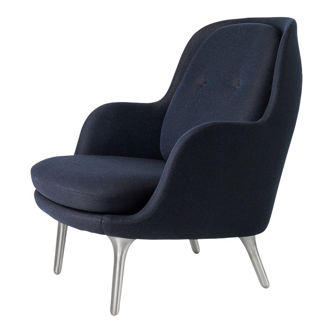 Hayon Fri Chair by Fritz Hansen - Modern Lounge Chair for Living Room, Office & Reading Nook - Scandinavian Design Accent Furniture
