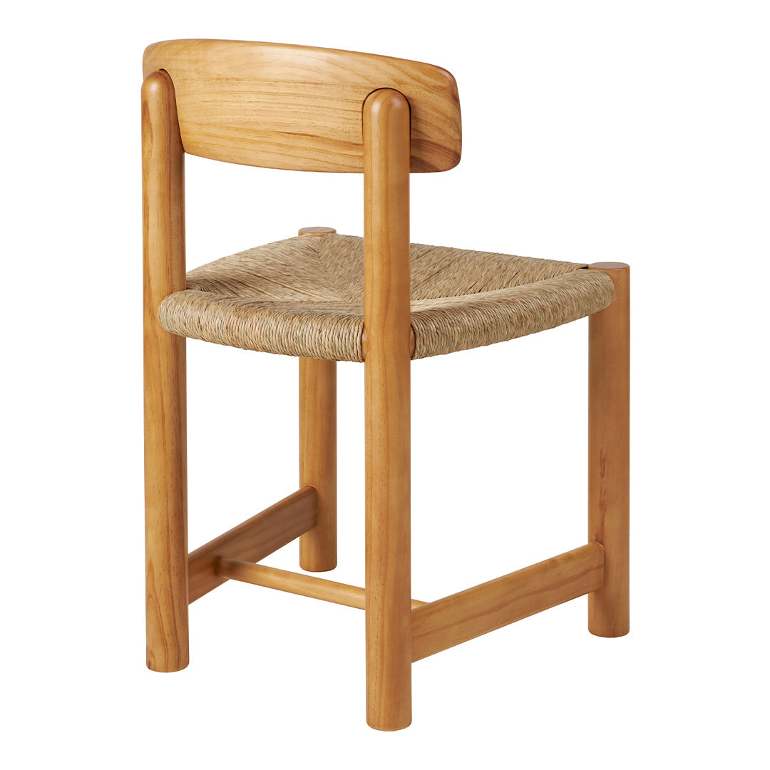 Daumiller Modern Side Chair - Sturdy Wooden Dining Chair with Upholstered Seat - Perfect for Kitchen, Dining Room, and Office Use