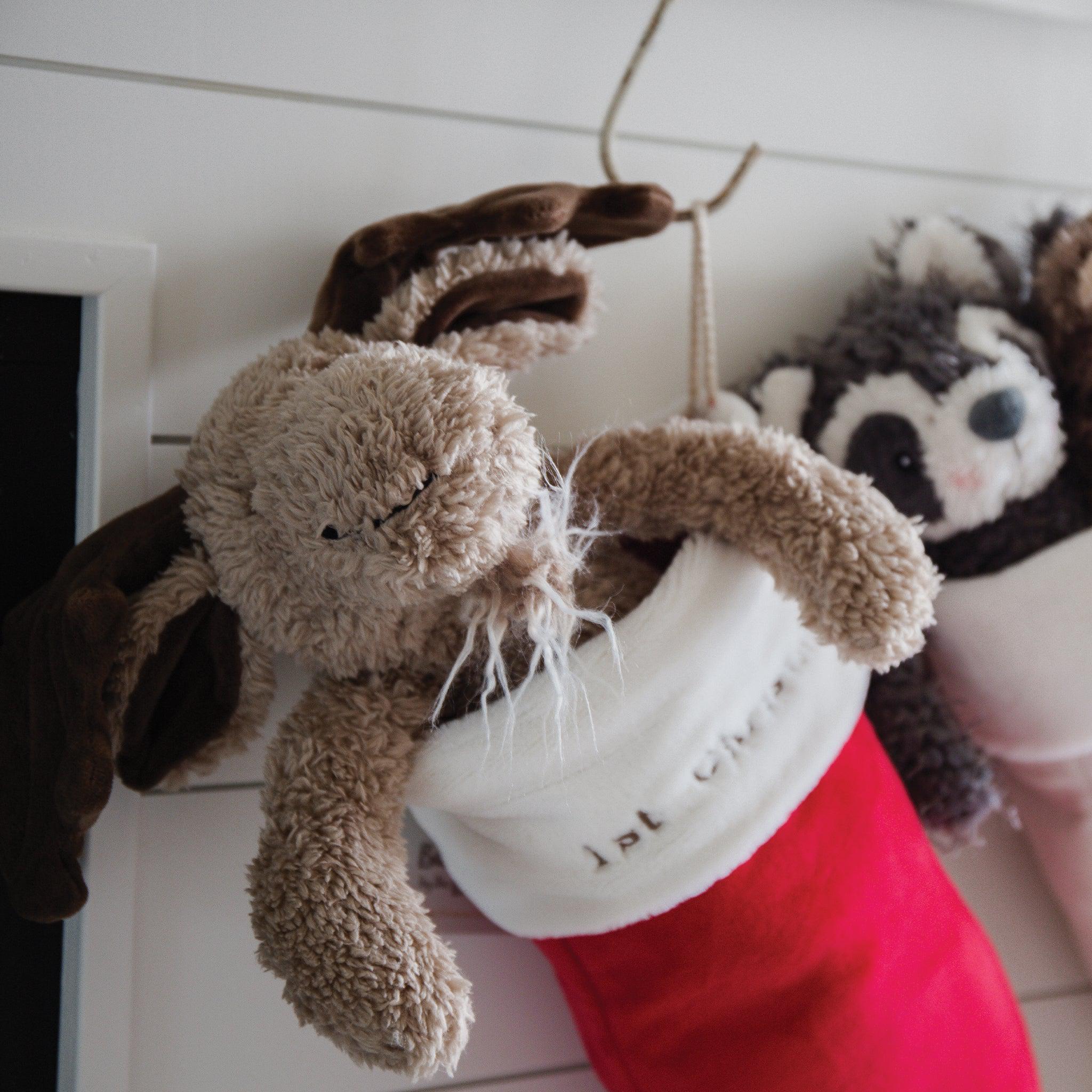 Bunnies By The Bay Christmas Stocking - Holiday Gift Stocking for Kids, Baby & Toddlers - Perfect for Christmas Decorations & Holiday Gifts