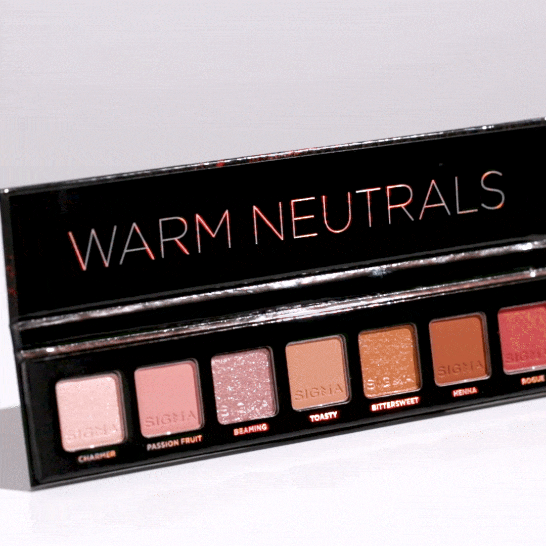 Warm Neutrals Mini Eyeshadow Palette - Natural & Matte Shades for Everyday Makeup | Perfect for Daytime, Office & Casual Outfits
