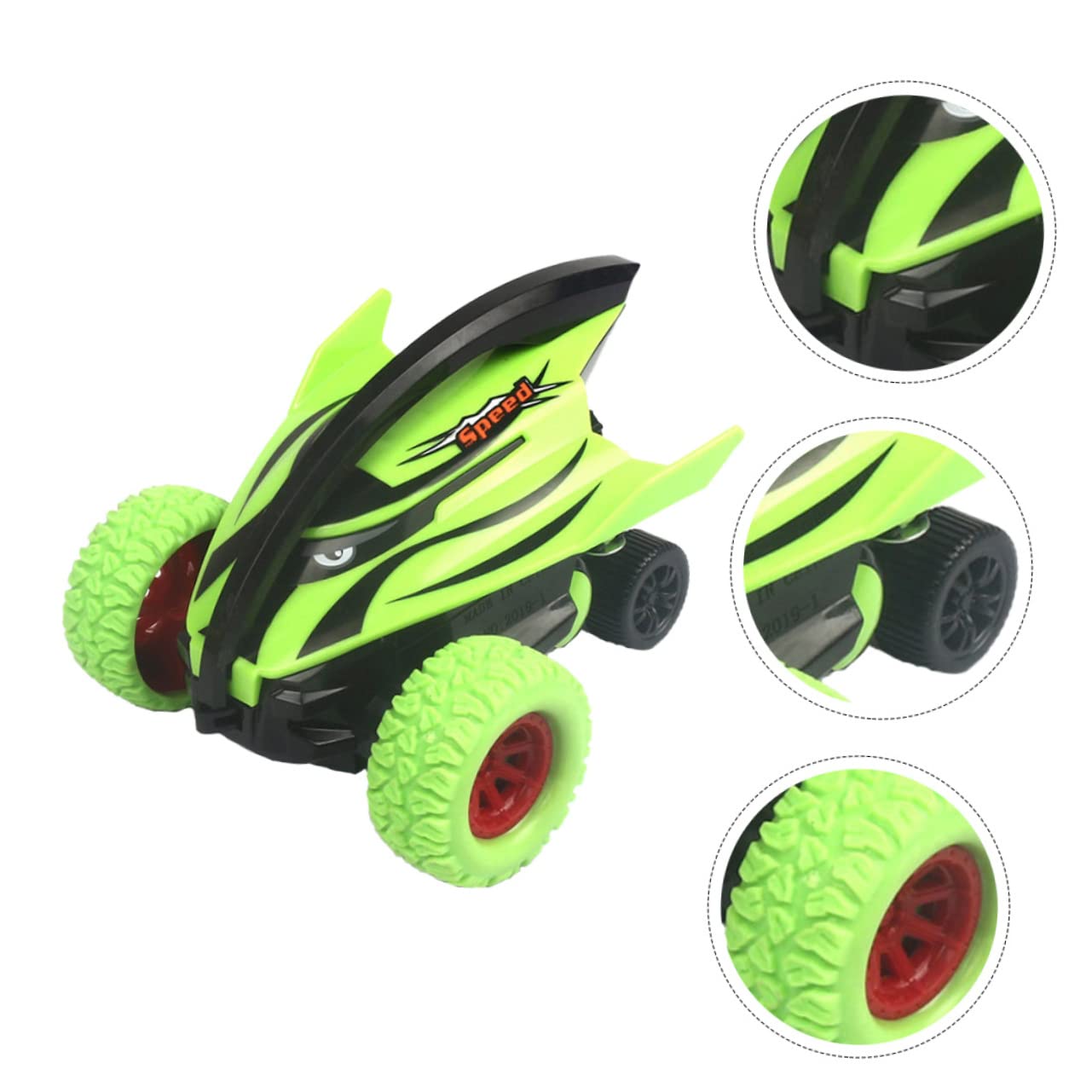 Hohopeti Pull Back Toy Cars for Kids - 6 Pack Green Plastic Race Car Models, Educational Vehicle Toys for Toddlers, Fun Racing Games & Learning Playtime