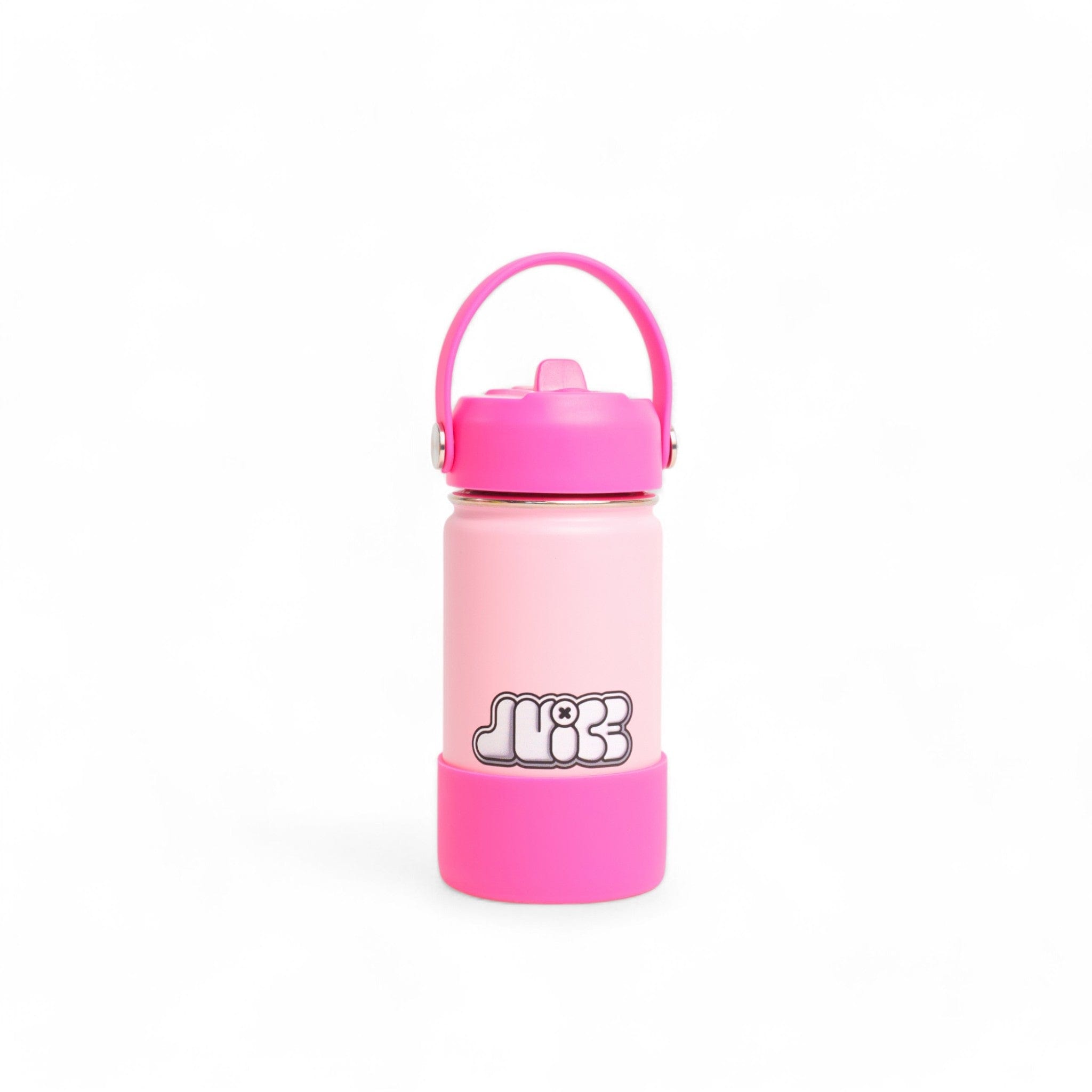 Small Pink Blok Party Bottle - Insulated Stainless Steel Water Bottle for Kids, Gym, School & Outdoor Activities