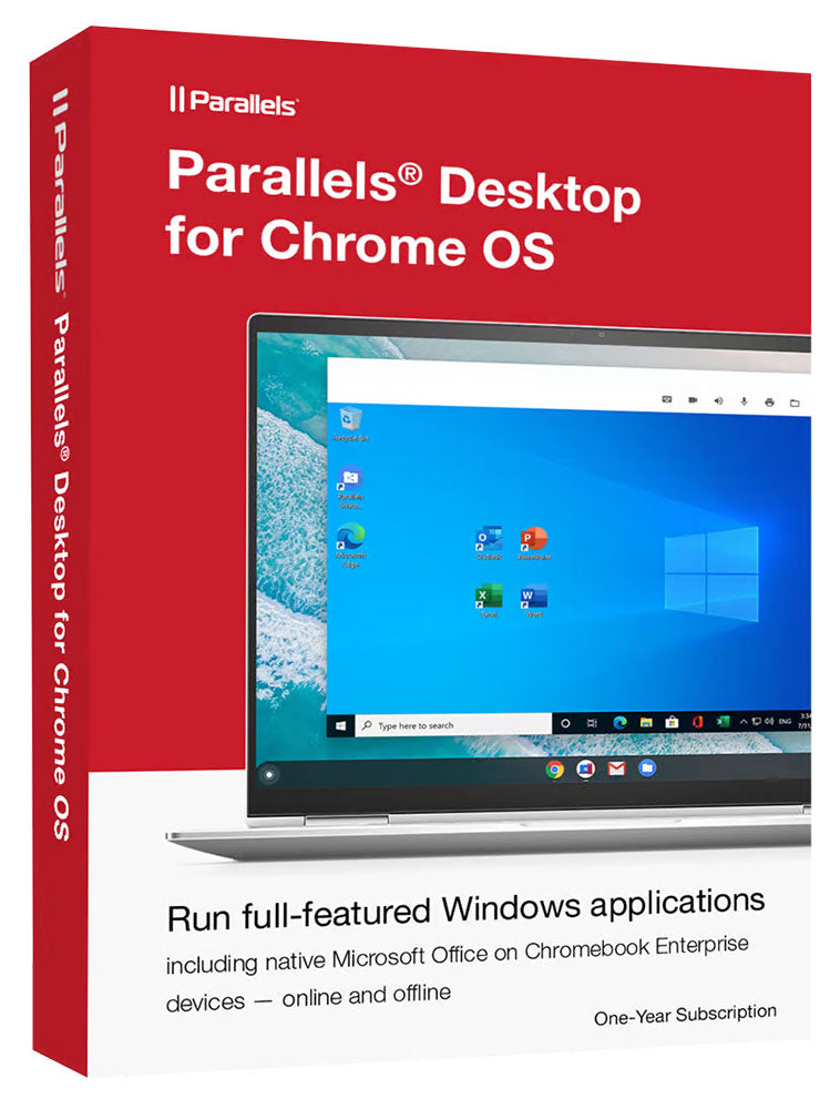 Parallels Desktop for Chrome OS - 1 Year Student License Subscription (Digital Download) | Run Windows Apps on Chromebook for School & Work
