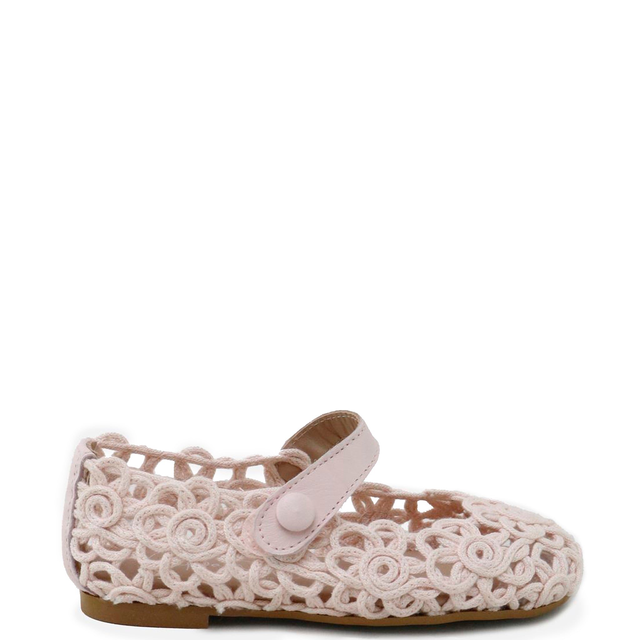 Pale Pink Open Floral Mary Jane Shoes for Women - Comfortable & Stylish Casual Flats - Perfect for Spring, Summer, Office Wear & Daily Outfits