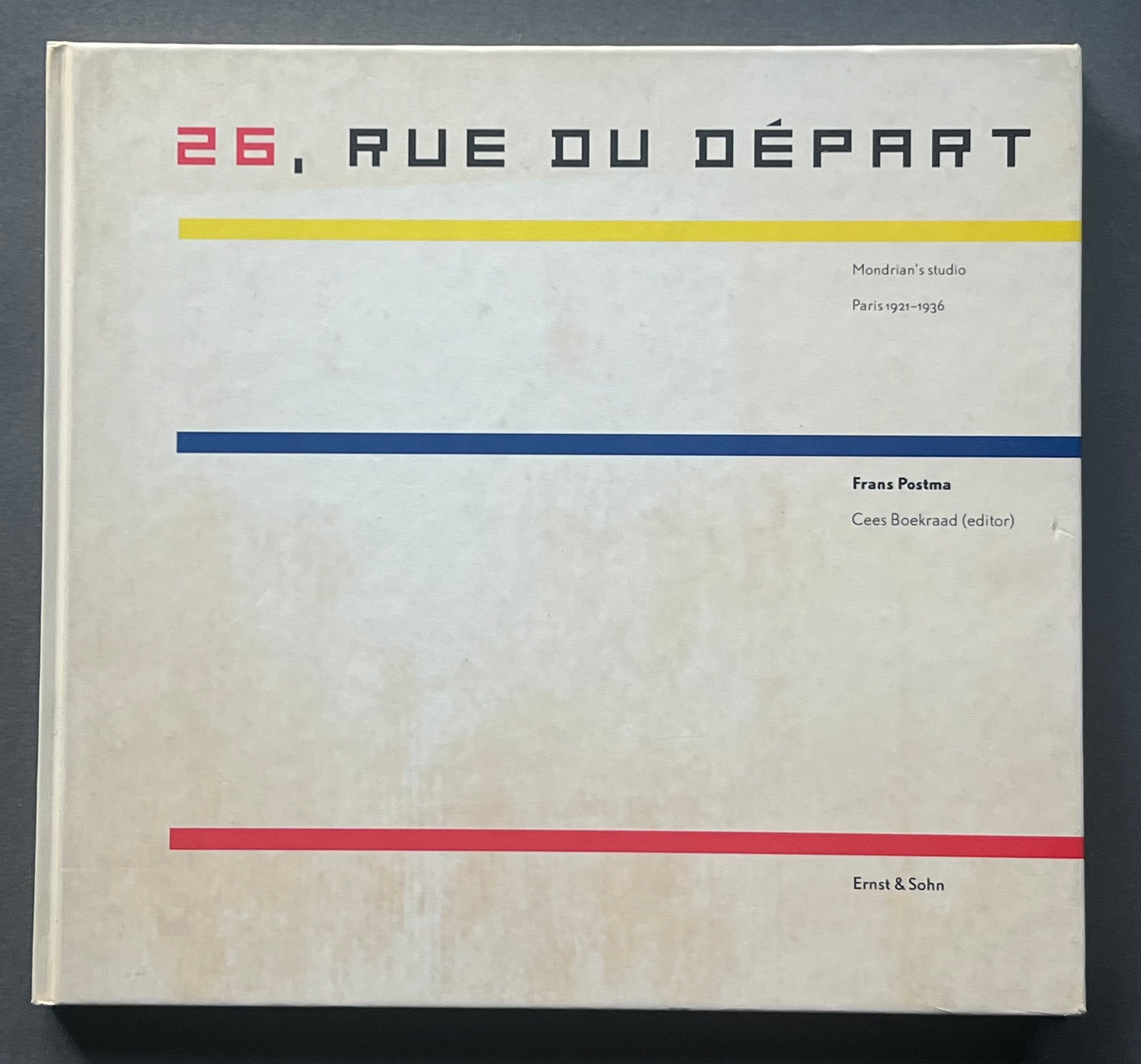 Mondrian's Studio in Paris - 26 Rue Du Depart | Abstract Art Masterpiece for Home & Office Decor | Perfect for Art Lovers & Modern Interior Design