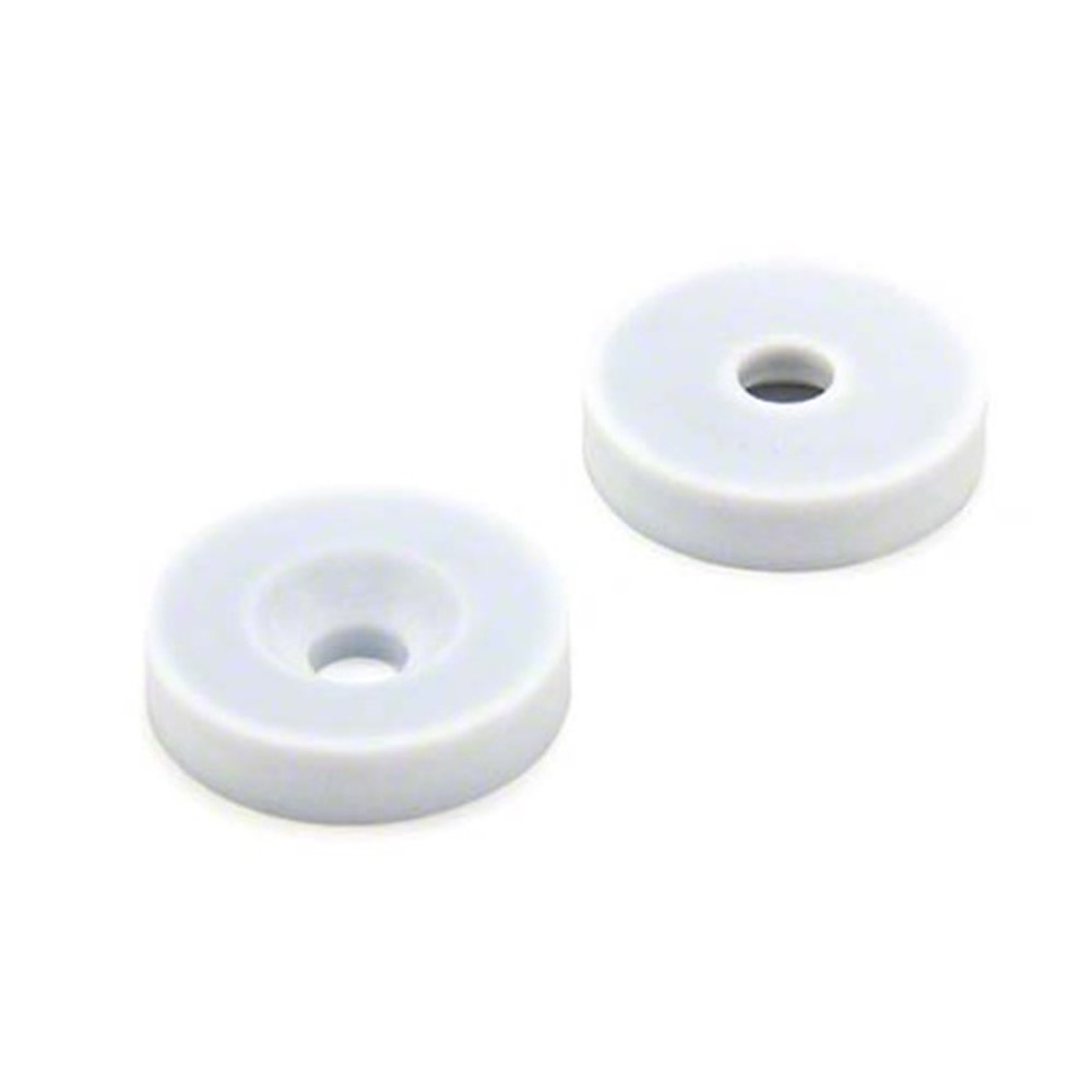 26.4mm x 6.2mm PTFE Coated Neodymium Disc Magnets - 6kg Pull Force (South Pole) - 20 Pack for Crafts, DIY Projects & Industrial Applications