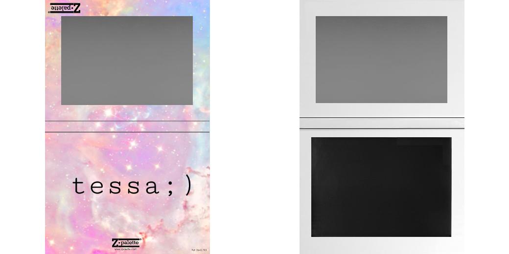 Custom Extra Large Z Palette - Magnetic Makeup Palette for Eyeshadows & Blush - Perfect for Professional Makeup Artists & Travel