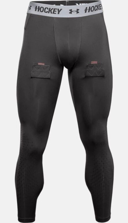 Under Armour Youth Hockey Compression Leggings - Moisture-Wicking & Breathable for Performance & Comfort - Perfect for Training, Games & Sports Activities