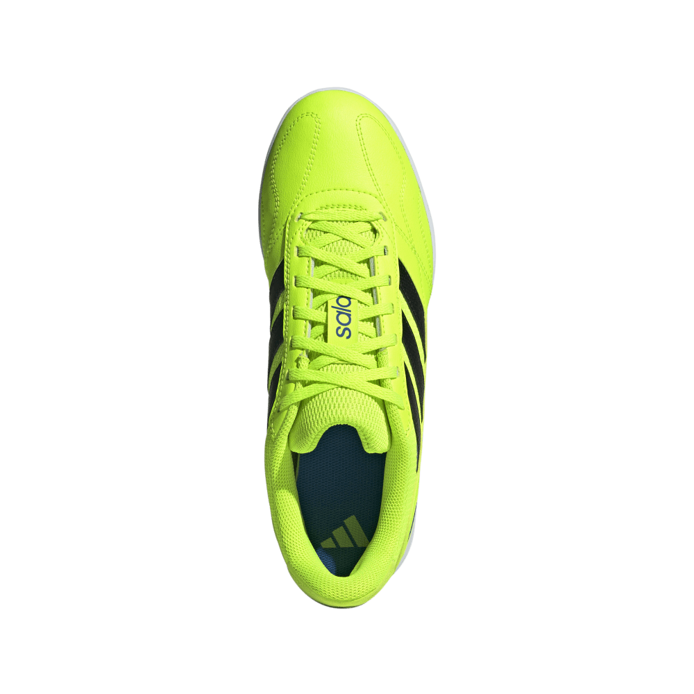 Adidas Super Sala Competition III Indoor Soccer Shoes for Men - Lucid Lemon/Core Black/Cloud White - Perfect for Futsal, Indoor Training & Competitive Play