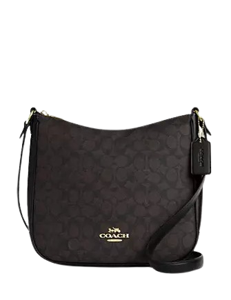 Coach Ellie File Bag in Signature Canvas - Stylish & Durable Crossbody Bag for Women | Perfect for Work, Travel & Everyday Use