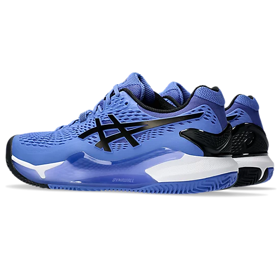 Asics Men's Gel Resolution 9 Clay Court Tennis Shoes 2024 - Lightweight & Durable for Competitive Play on Clay Courts