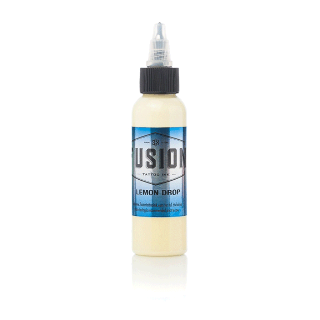 Lemon Drop Pastel Fusion Ink - 1 oz Water-Based Ink for Stamping, Scrapbooking & DIY Crafts - Vibrant Colors for Card Making, Journaling & Mixed Media Projects