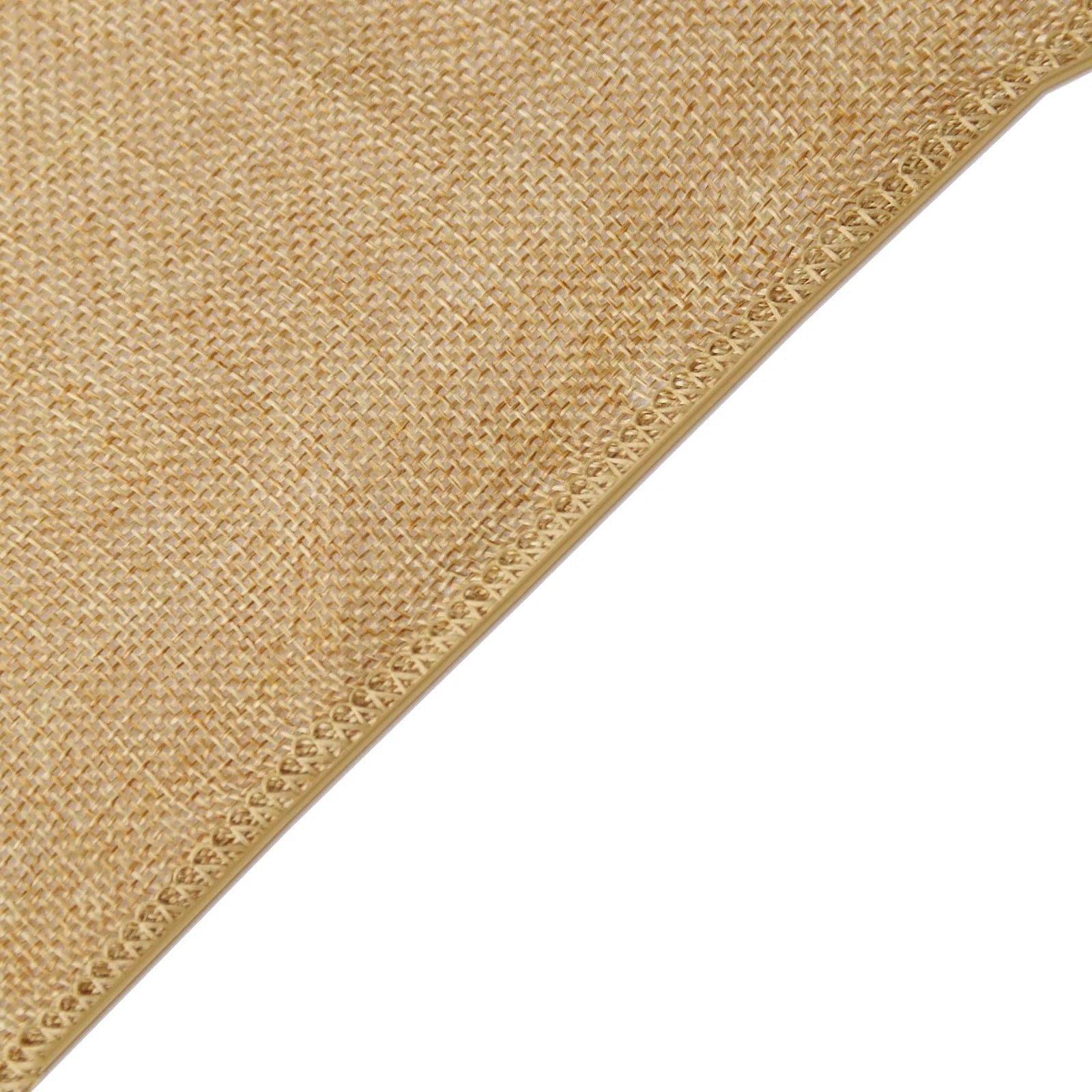 5 Rustic 19x19 Faux Burlap Dinner Napkins - Perfect for Farmhouse Weddings, Holiday Tablescapes & Rustic Home Decor