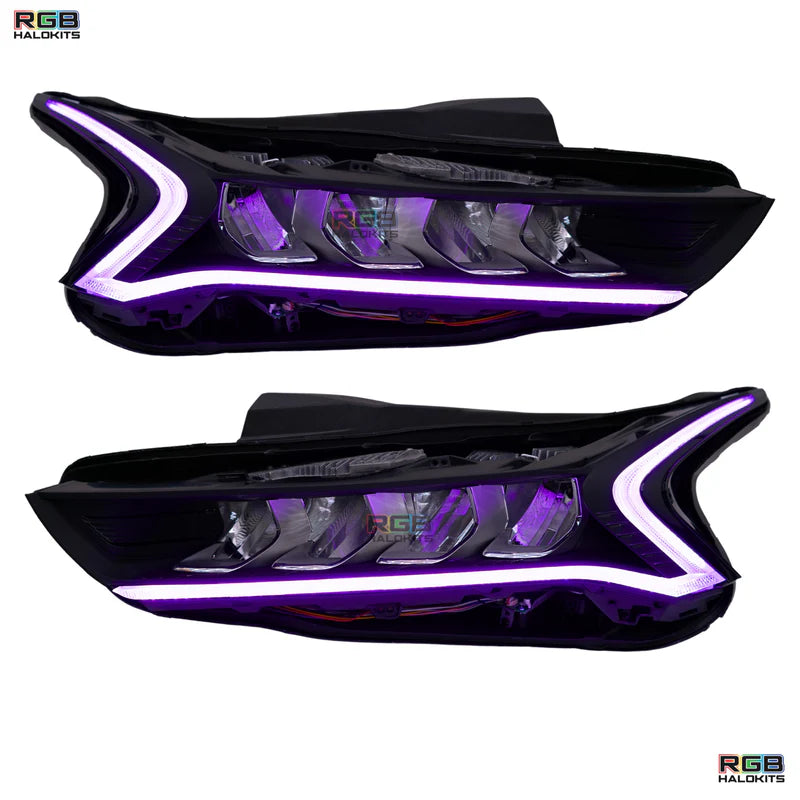 Kia K5 Flow Multicolor DRL Boards for 2021-2024 Models - Upgrade Your Headlights with Custom RGB LED Daytime Running Lights - Perfect for Night Driving & Car Shows