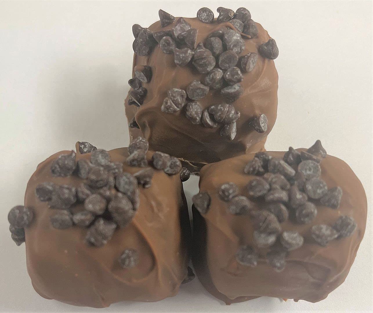 Scott's Cakes Milk Chocolate Covered Marshmallows with Mini Semi-Sweet Chips - 1 Pound Bakery Box | Gourmet Dessert for Parties, Gifts & Holiday Treats