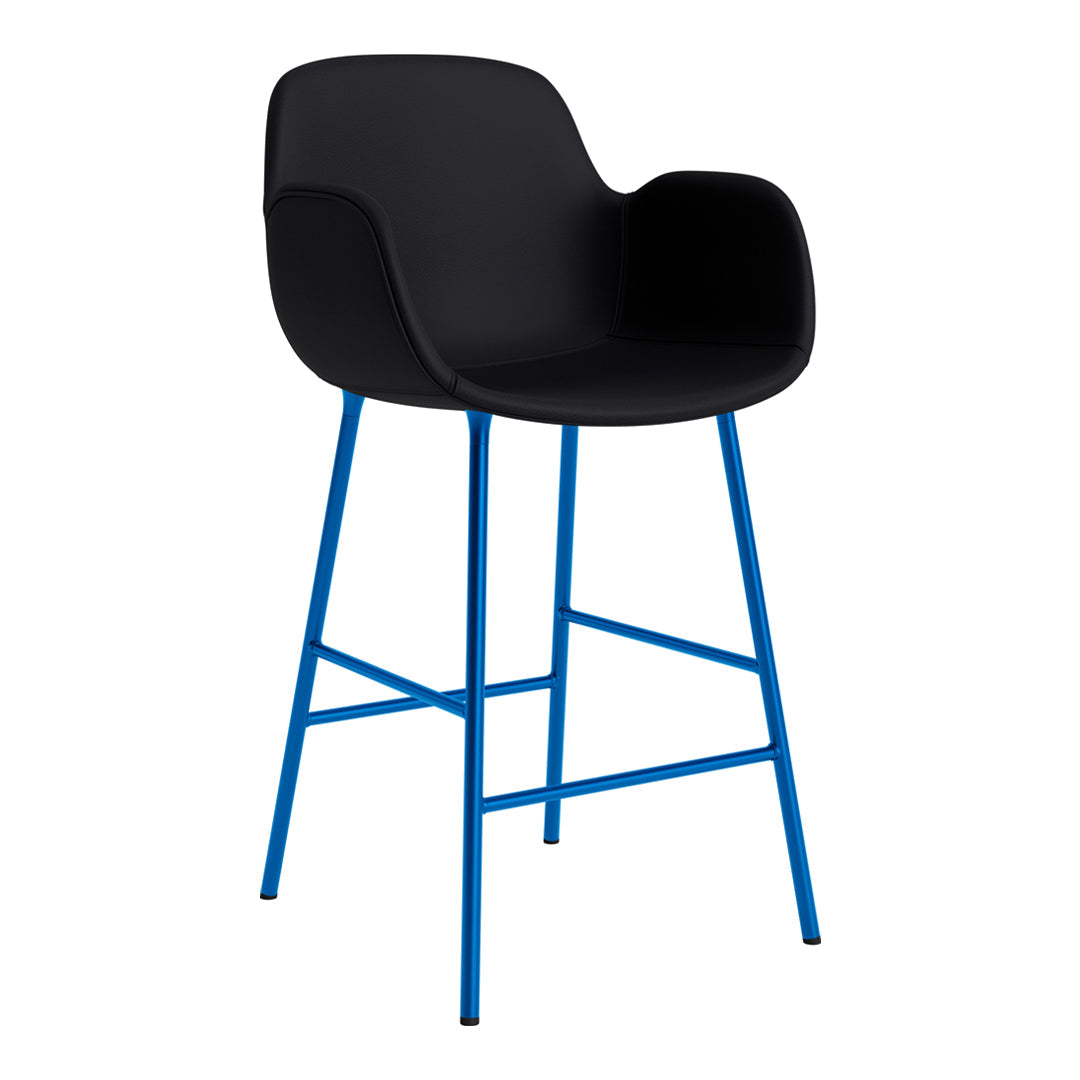 Stylish Fully Upholstered Form Counter Armchair - Perfect for Kitchen Islands, Breakfast Bars & Home Dining Areas