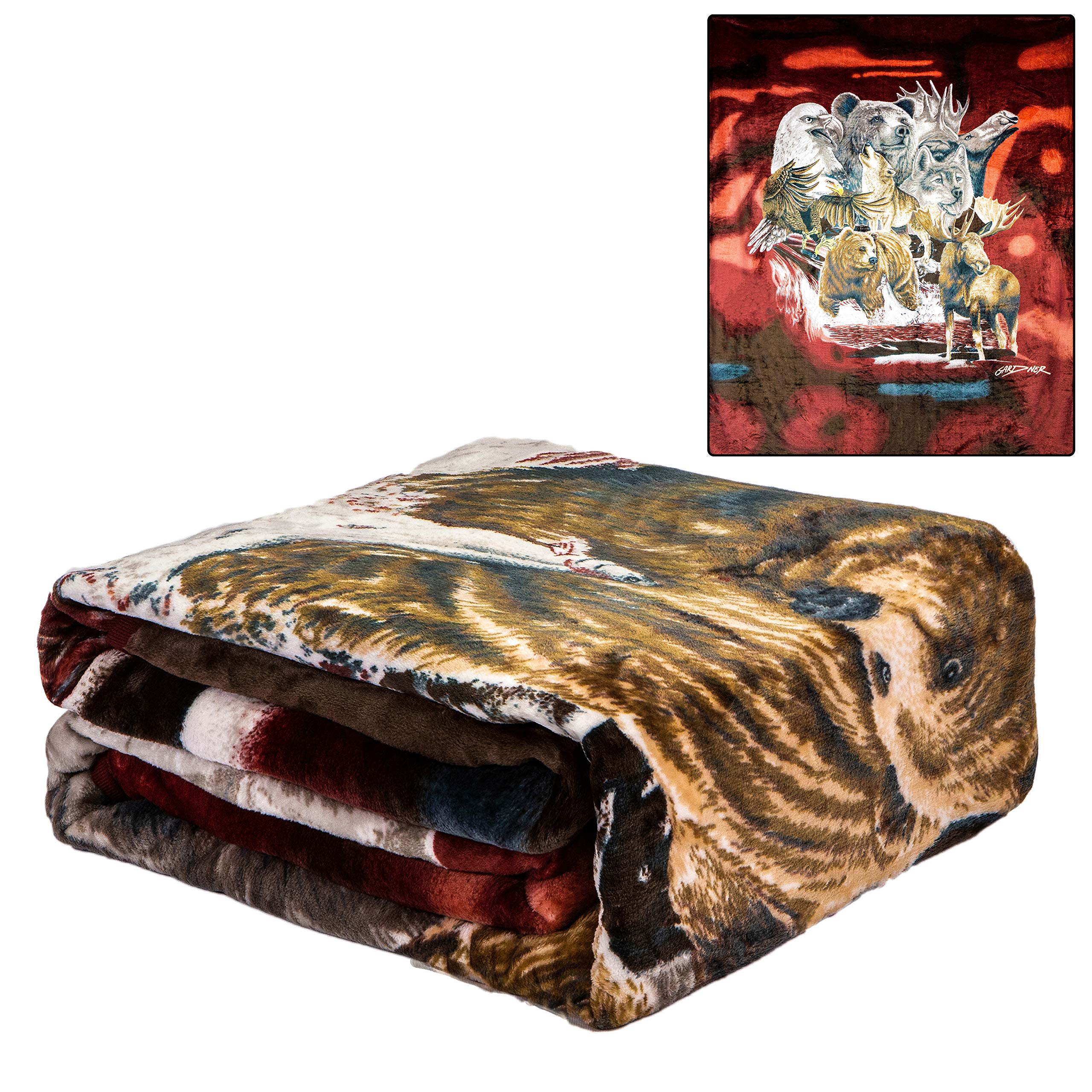 Premium Soft Signature Blankets for Adults & Kids - Cozy Fleece Throw Blanket for Bed, Sofa & Travel - Warm & Lightweight Home Decor Gift