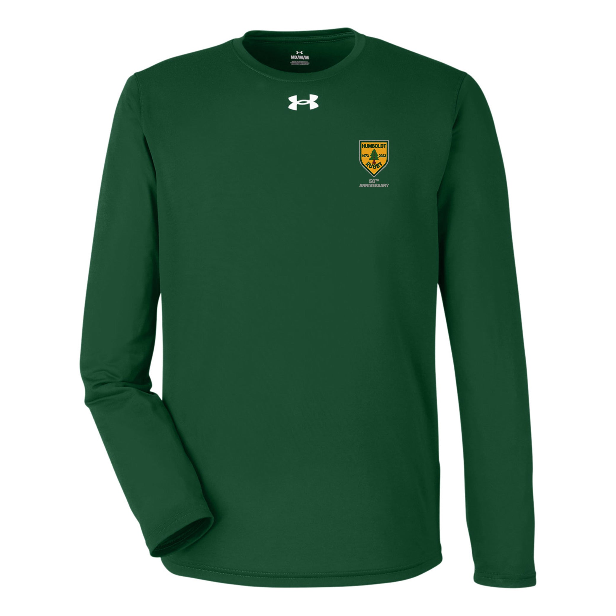 Humboldt Rugby 50th Anniversary Long Sleeve Tech T-Shirt - Lightweight Performance Shirt for Rugby Fans & Athletes - Perfect for Training, Games and Casual Wear