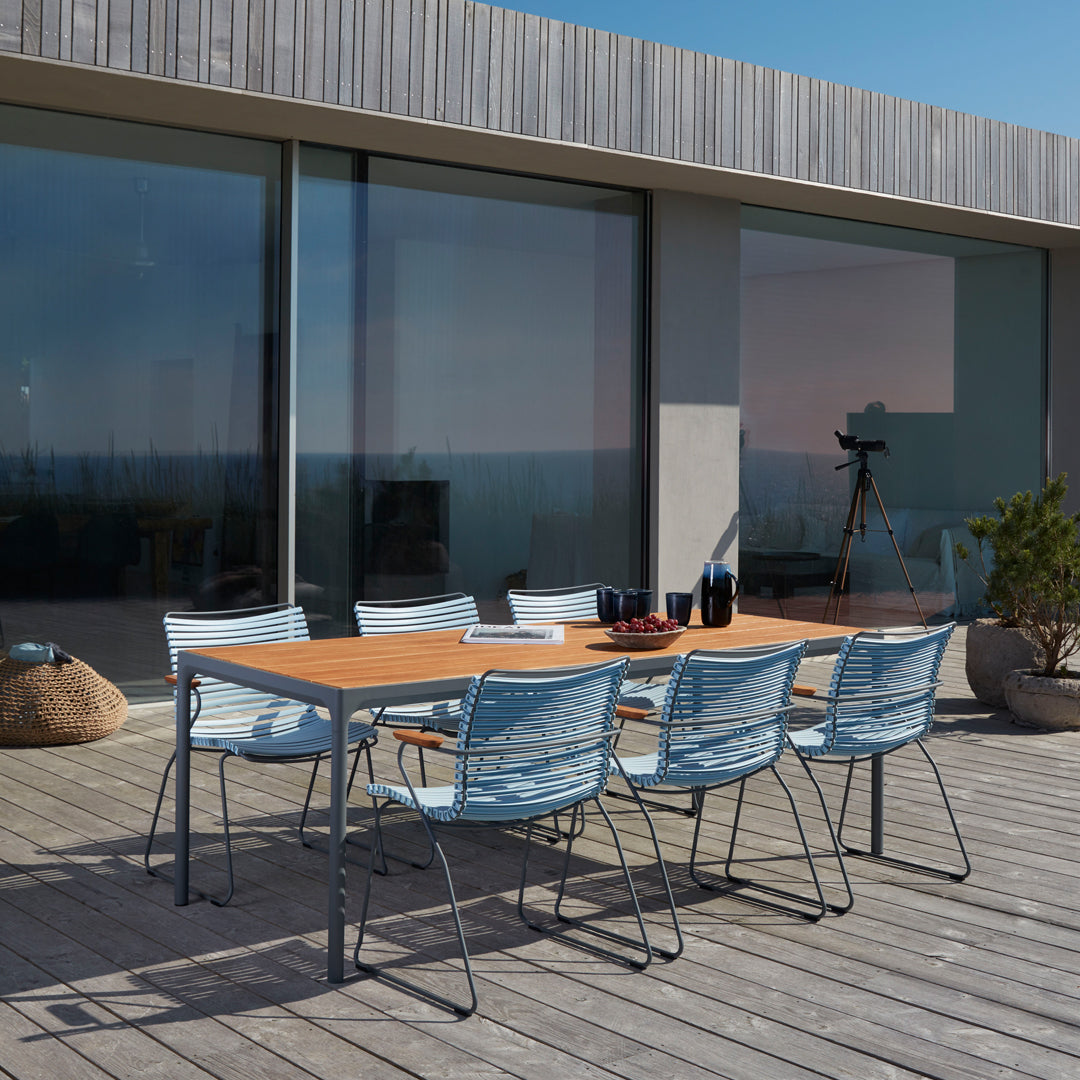 4-Piece Outdoor Dining Set with Rectangle Table - Perfect for Patio, Garden, and Backyard Entertaining
