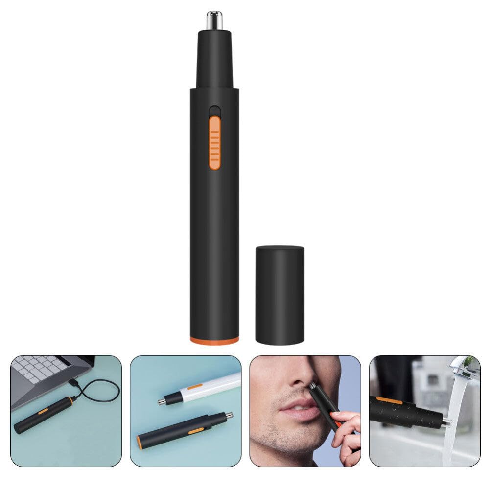 FOMIYES Electric Nose Hair Trimmer for Men - Portable & Rechargeable Nose Hair Clipper, Painless Grooming Tool for Travel, Home & Gym Use