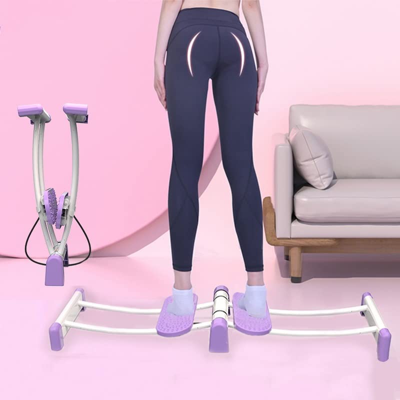 Multifunctional Ski Machine for Home Fitness - Leg & Pelvic Floor Muscle Trainer for Women & Men | Portable Exercise Equipment for Indoor Workouts, Toning & Strength Training | Perfect for Home Gym, Small Spaces & Rehabilitation