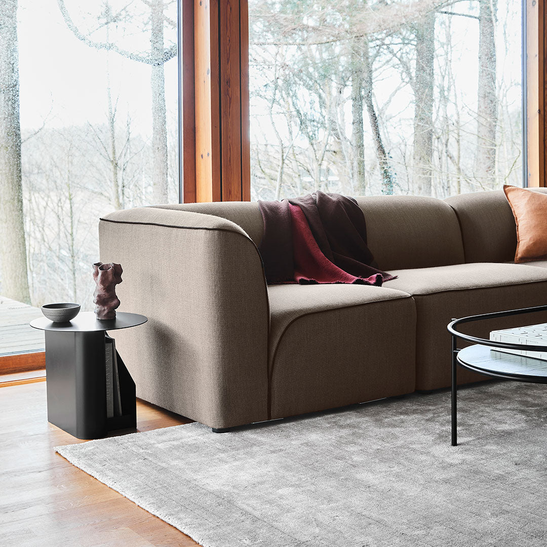 Flora 3-Seater Sofa - Modern Fabric Couch for Living Room, Lounge & Apartment | Comfortable Sectional Sofa with Soft Cushions | Perfect for Family Gatherings, Movie Nights & Relaxation
