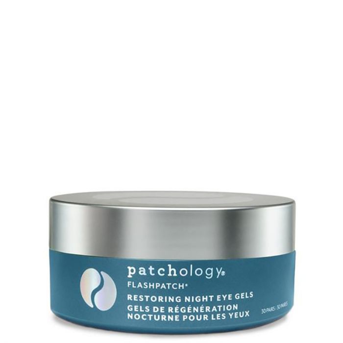 FlashPatch® Restoring Night Eye Gels - 30 Pairs Jar for Dark Circles, Puffiness & Fine Lines | Hydrating Under Eye Treatment for Women & Men | Perfect for Overnight Use & Travel
