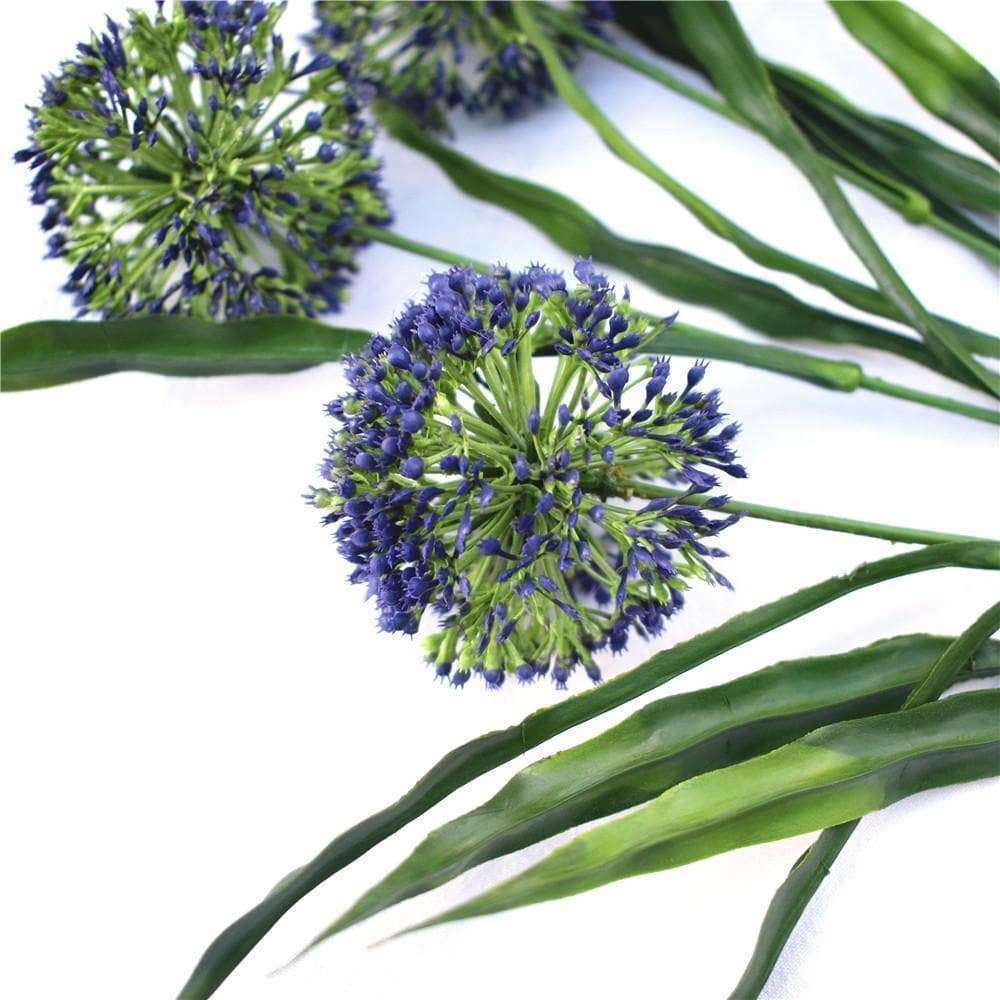 35cm Artificial Purple Hydrangea Flower Stem - Realistic Fake Flowers for Home Decor, Wedding Arrangements & DIY Crafts