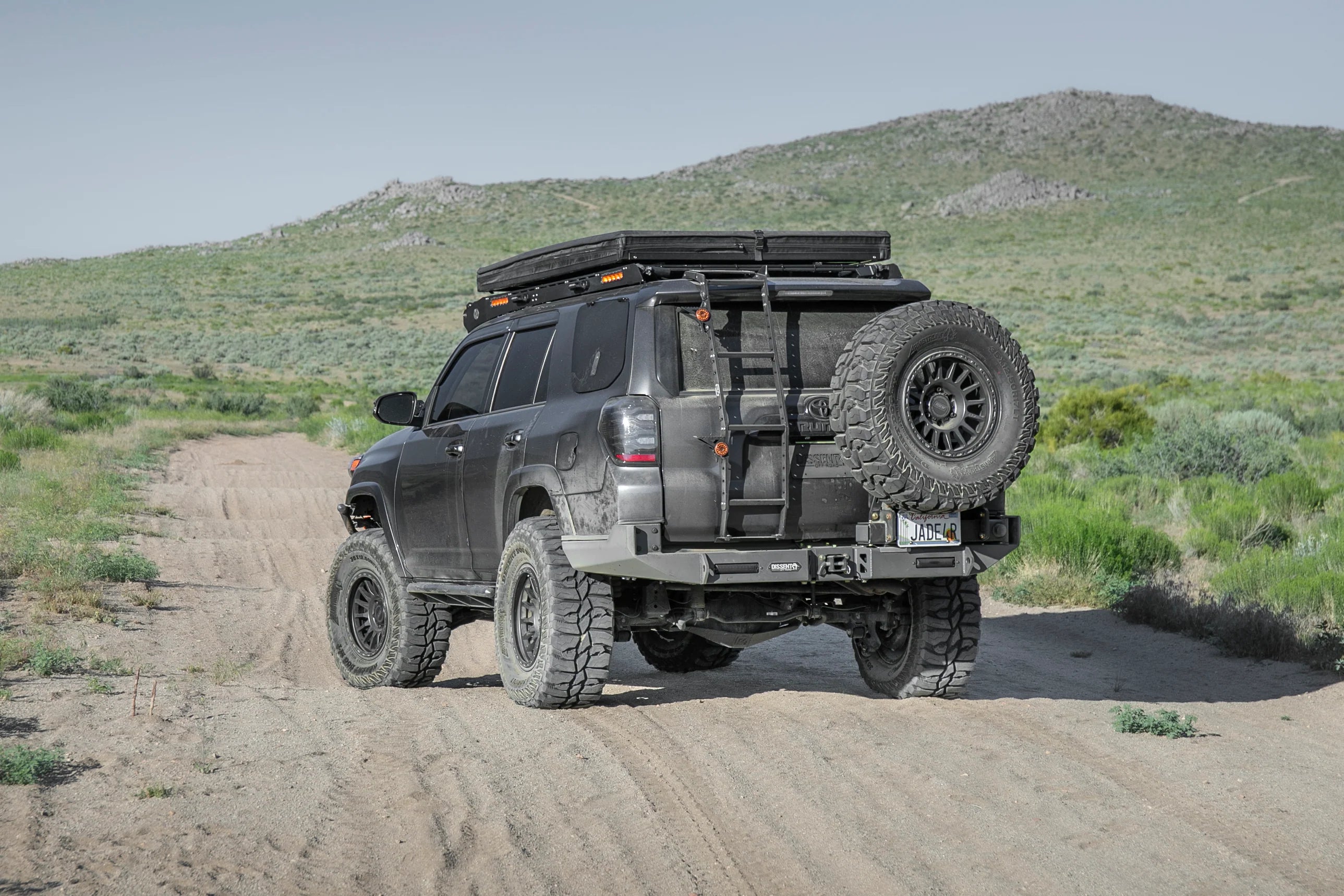 Dissent Off Road Modular Rear Bumper for 2010-2024 Toyota 4Runner | Heavy Duty Steel Bumper with Tire Carrier | Perfect for Off-Roading & Overlanding Adventures
