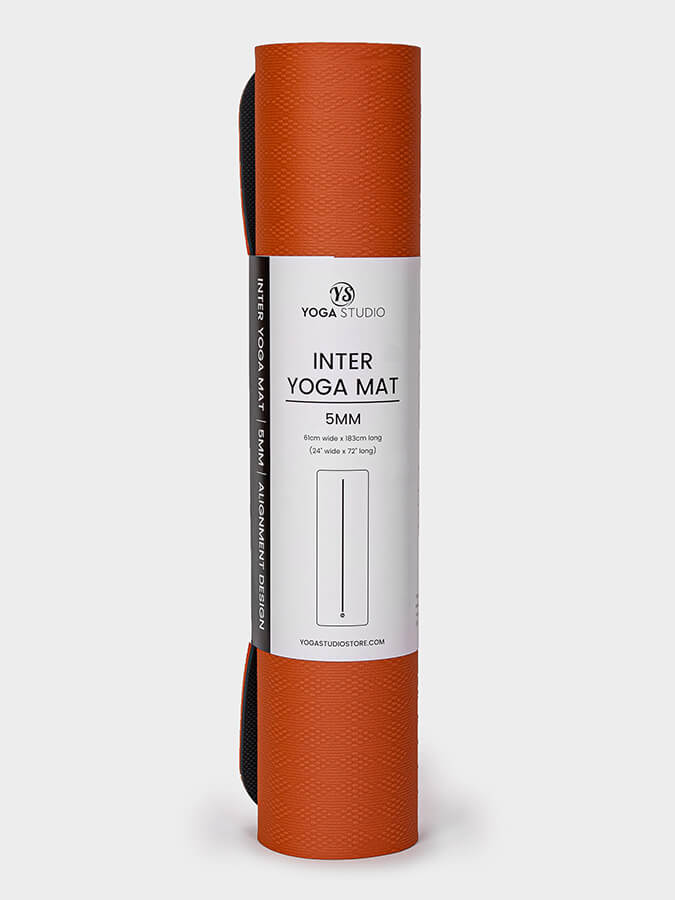 Eco-Friendly 5mm Yoga Mat for Yoga Studio - Non-Slip, Cushioned & Durable - Perfect for Hot Yoga, Pilates & Home Workouts