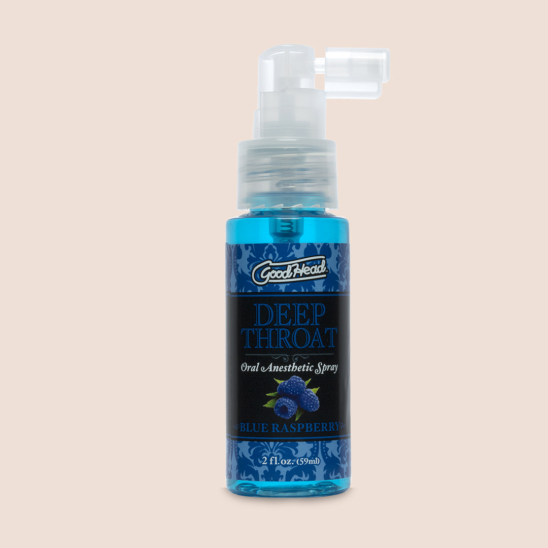 Goodhead™ Deep Throat Spray 2 oz - Flavored Throat Desensitizer for Enhanced Oral Pleasure | Perfect for Sensitive Throats & Intimate Moments