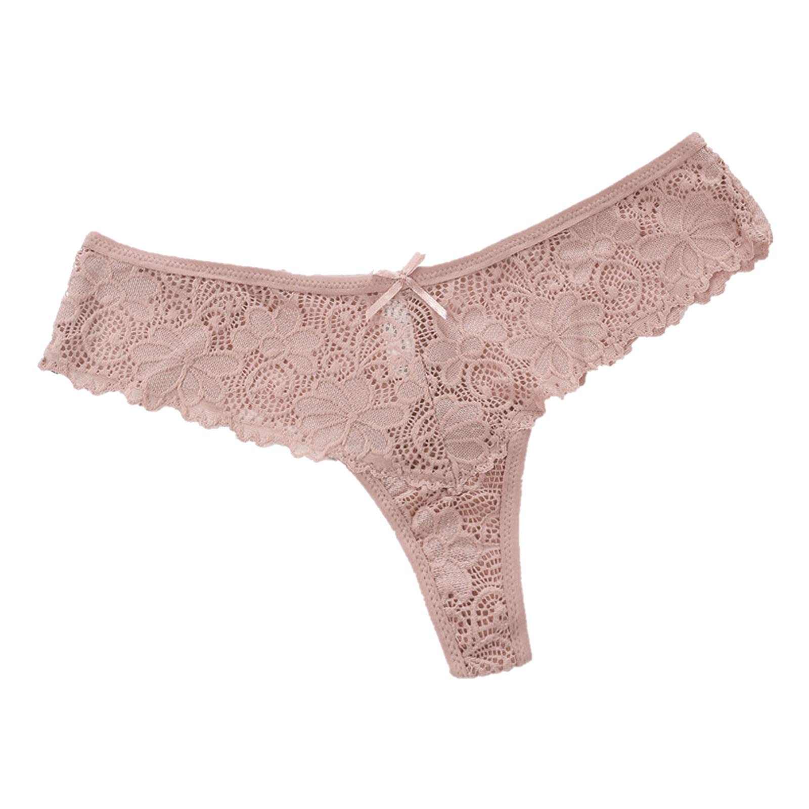 Women's Lace Hipster Panties - Plus Size Thongs & Cheeky Bikini Underwear Set (6-Pack) | Sexy T-Back Lingerie for Everyday Comfort & Special Occasions