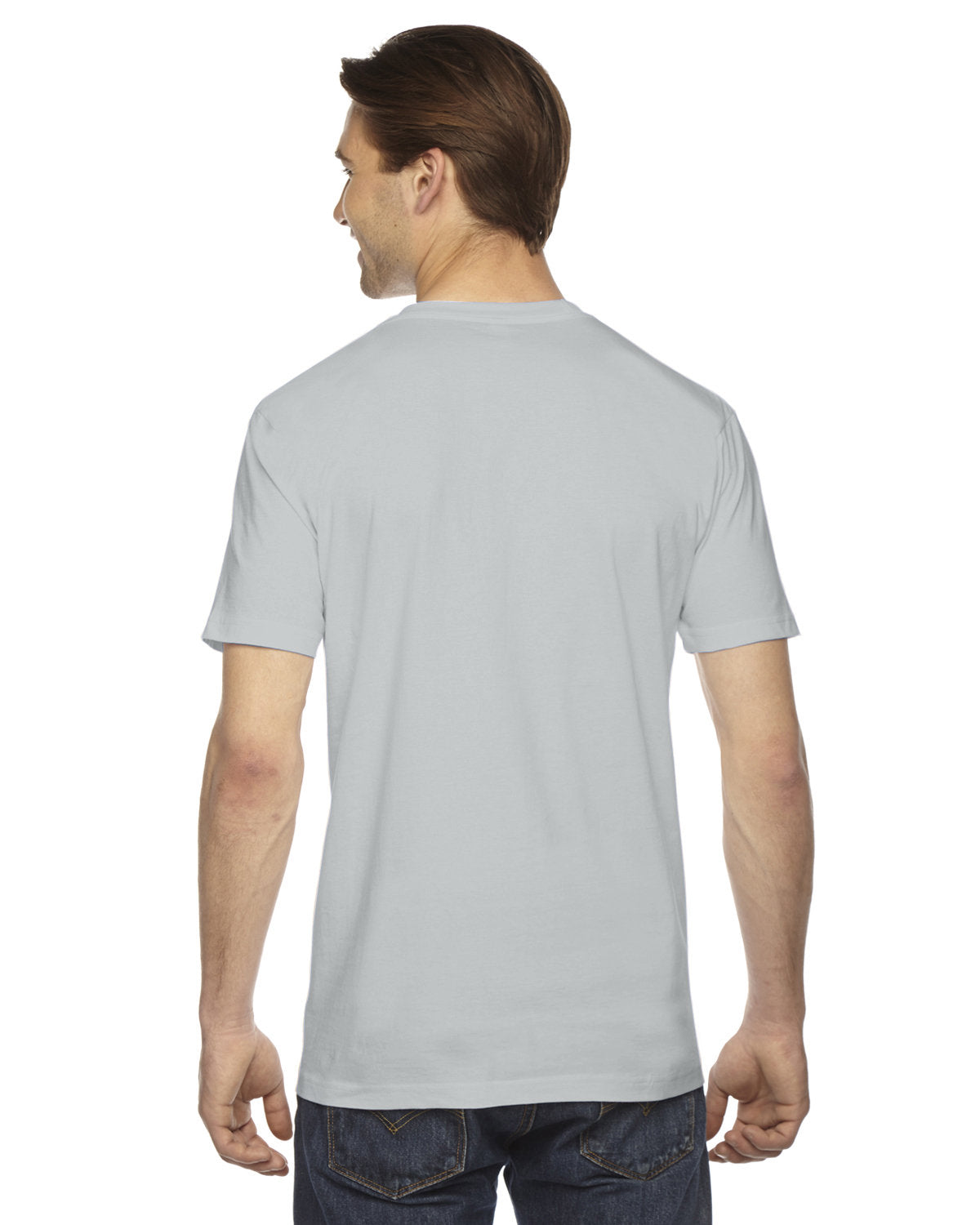 American Apparel 2001W Unisex Fine Jersey Short Sleeve T-Shirt | Soft Cotton Tee for Men & Women | Perfect for Casual Wear, Gym, and Everyday Outfits