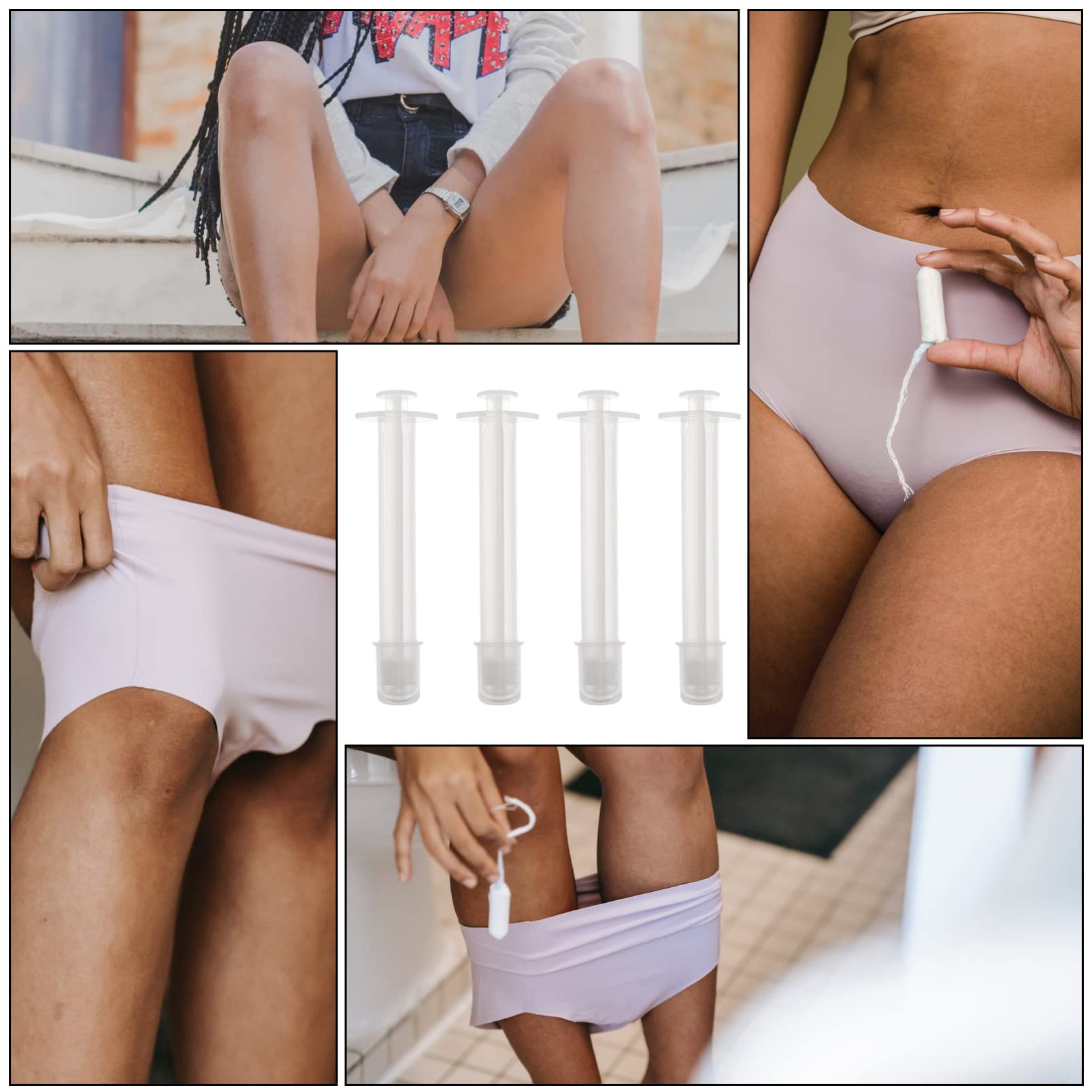 10pcs Disposable Vaginal Applicators for Progesterone Suppositories & Personal Lubricants - Fertility Health Care Tools, Home Insemination Kit - Perfect for Women's Wellness & Fertility Treatments